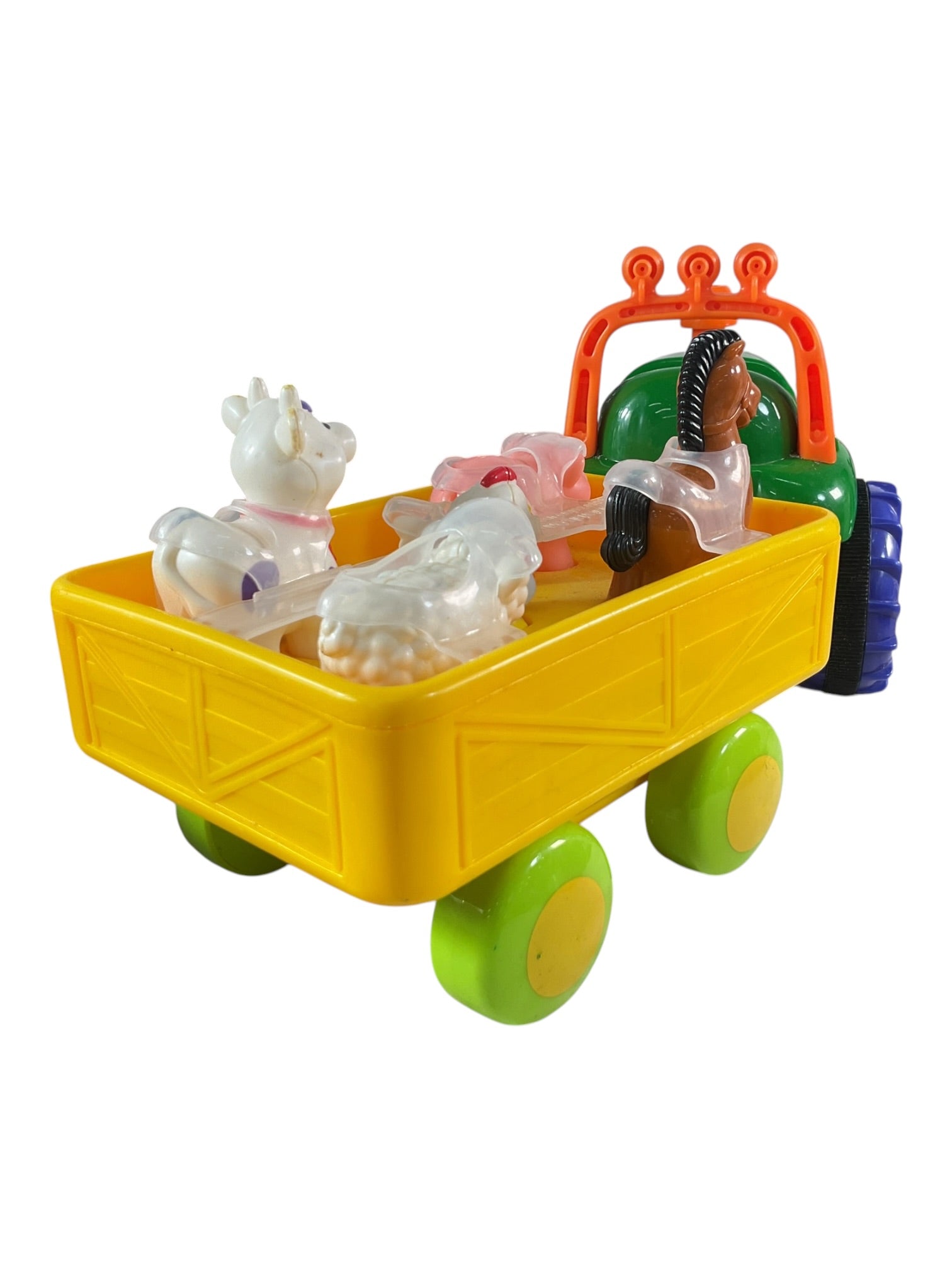 Tractor con animales
