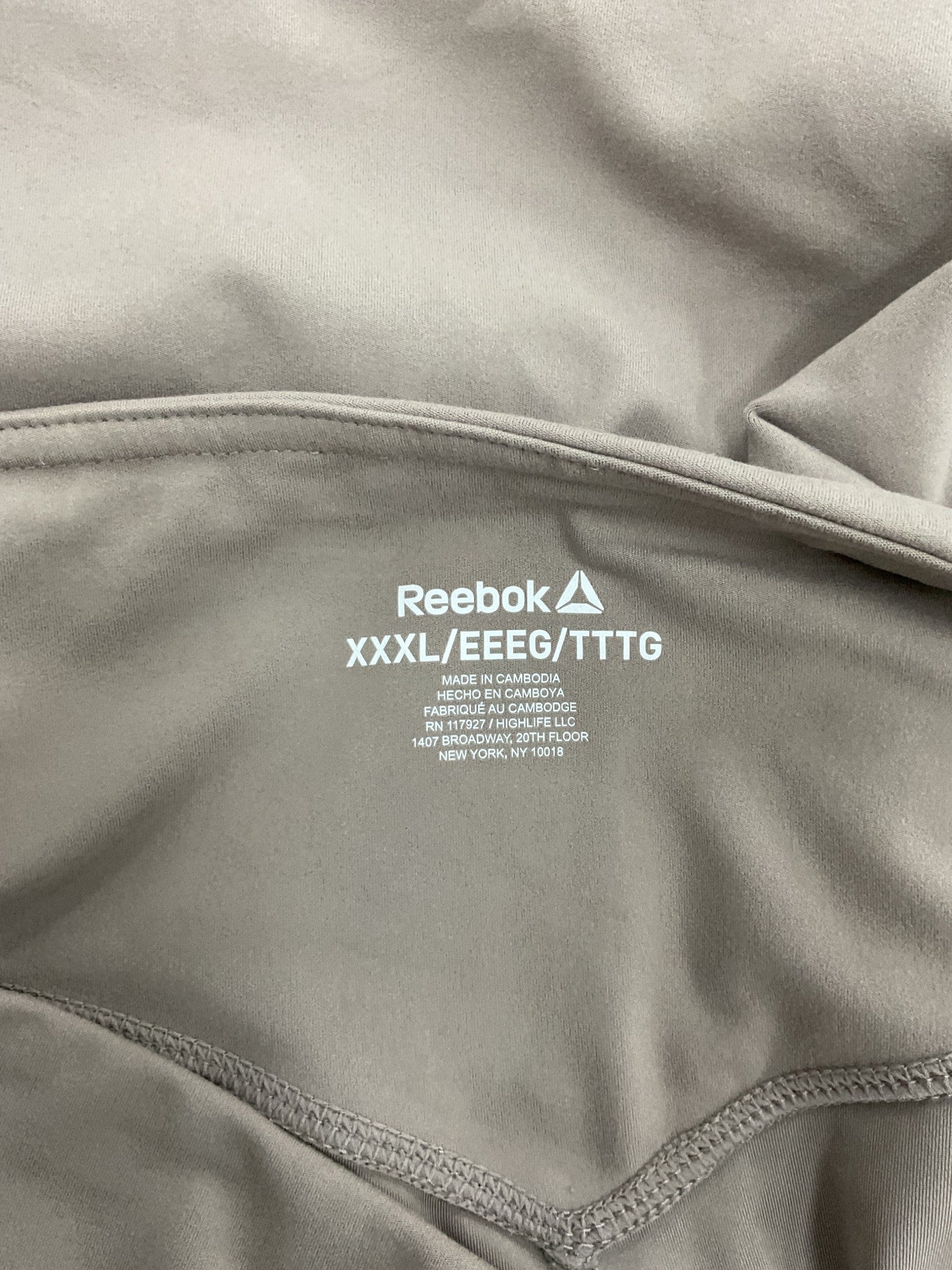 Short XXXL (Reebok)
