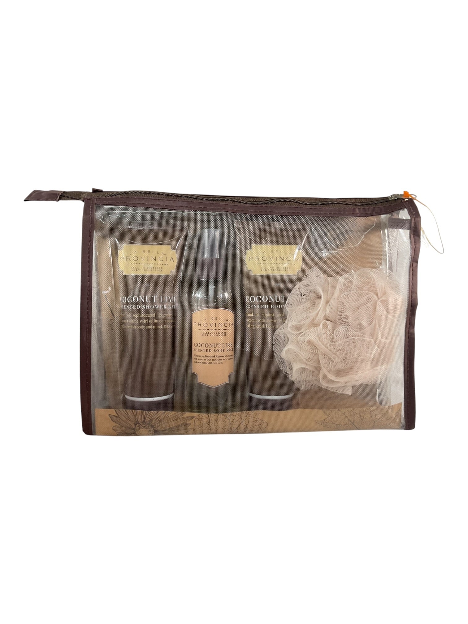 Set de Baño Coconut Lime (LA BELLA PROVINCIA)