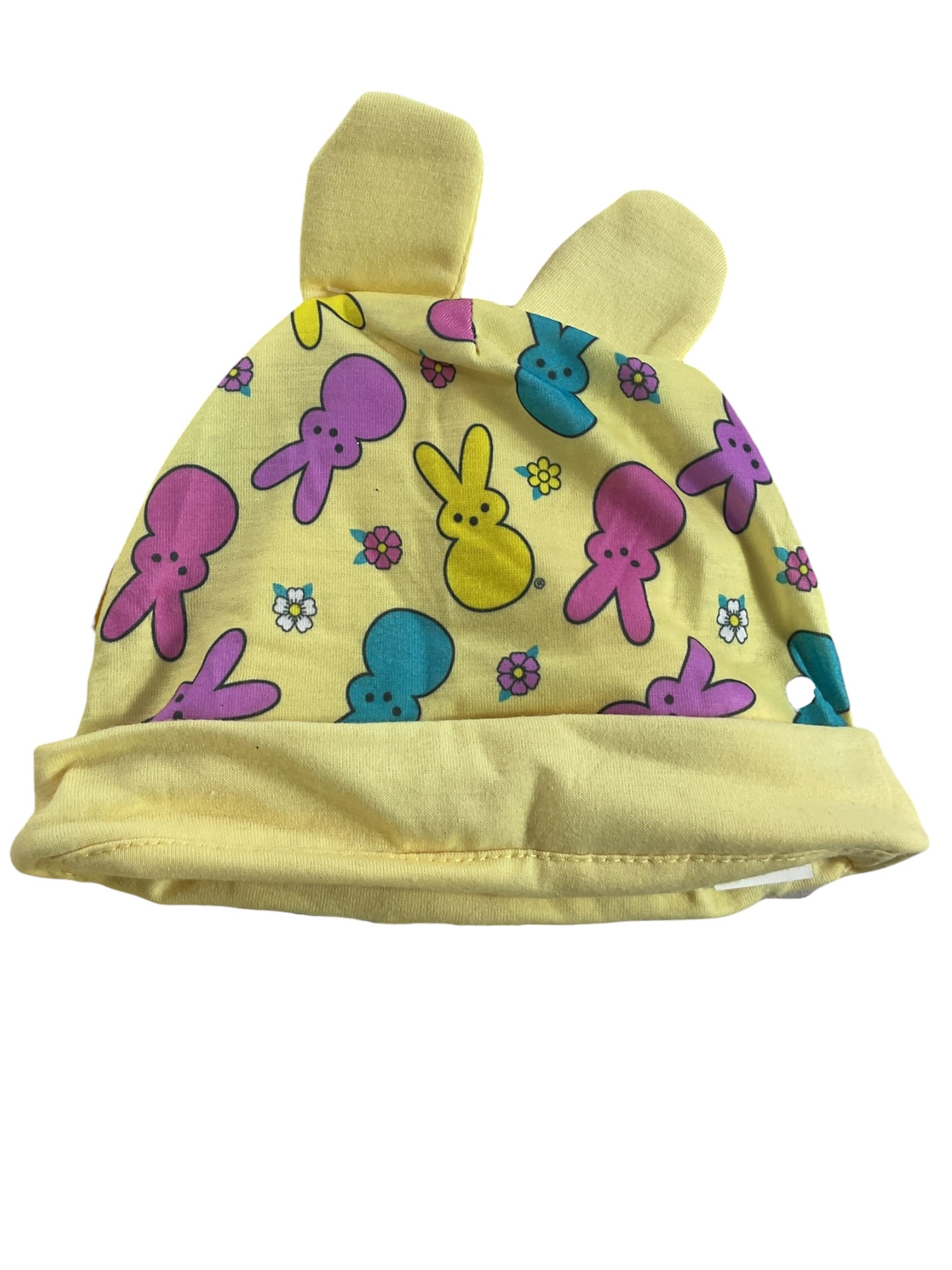 Set de babero, gorro y pantufla 6m (Peeps)