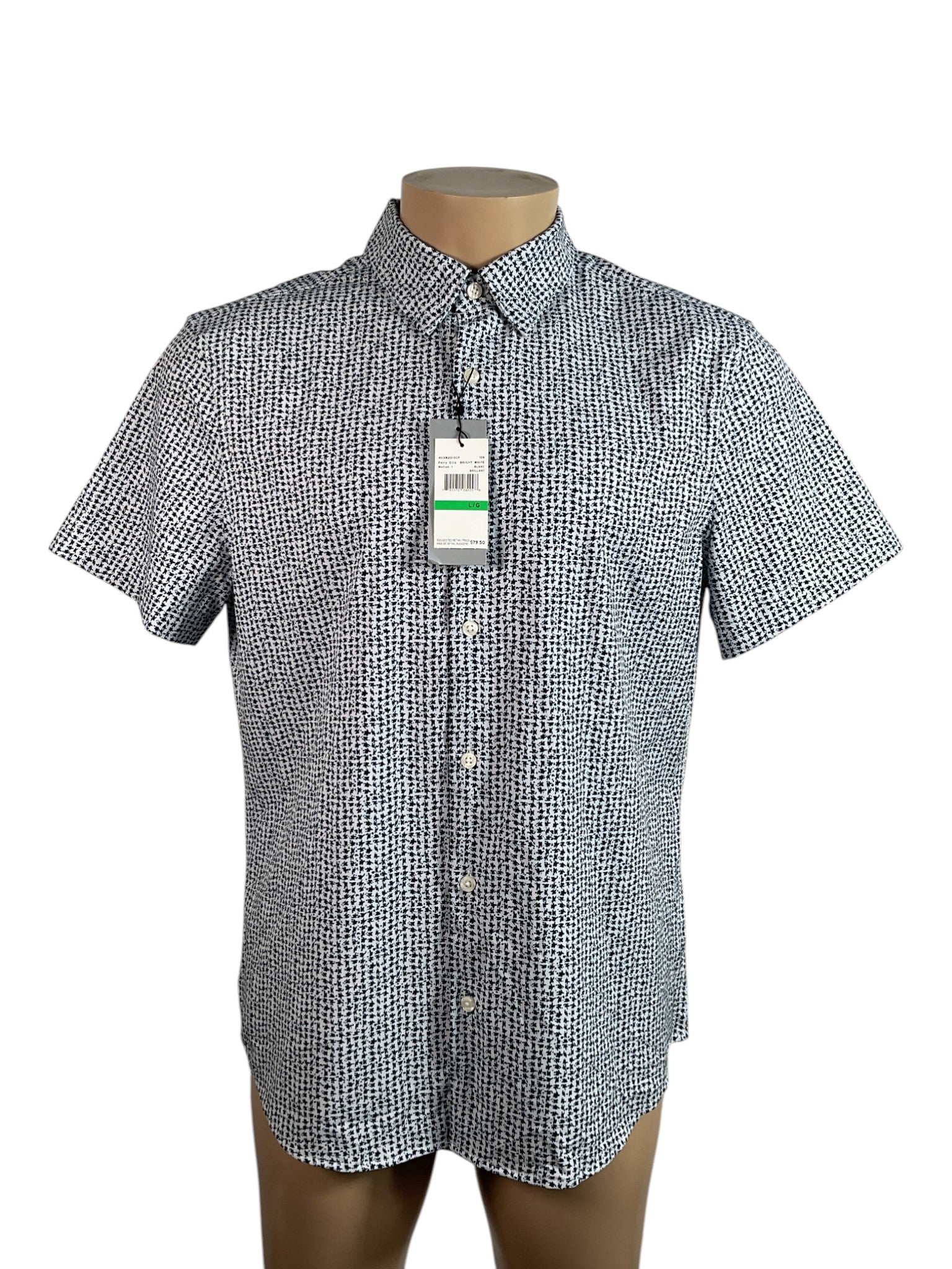 Camisa L (Perry Ellis)