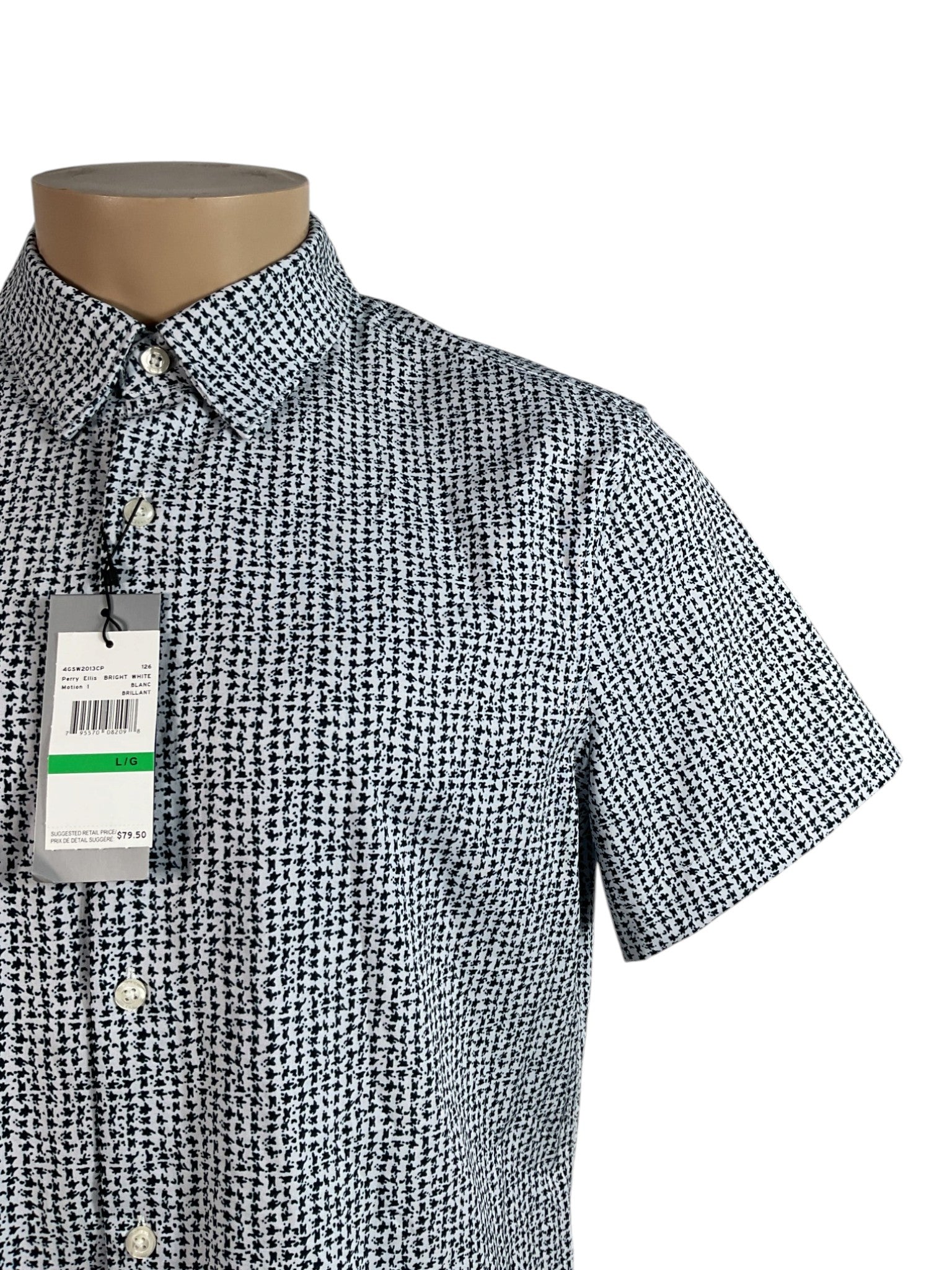 Camisa L (Perry Ellis)