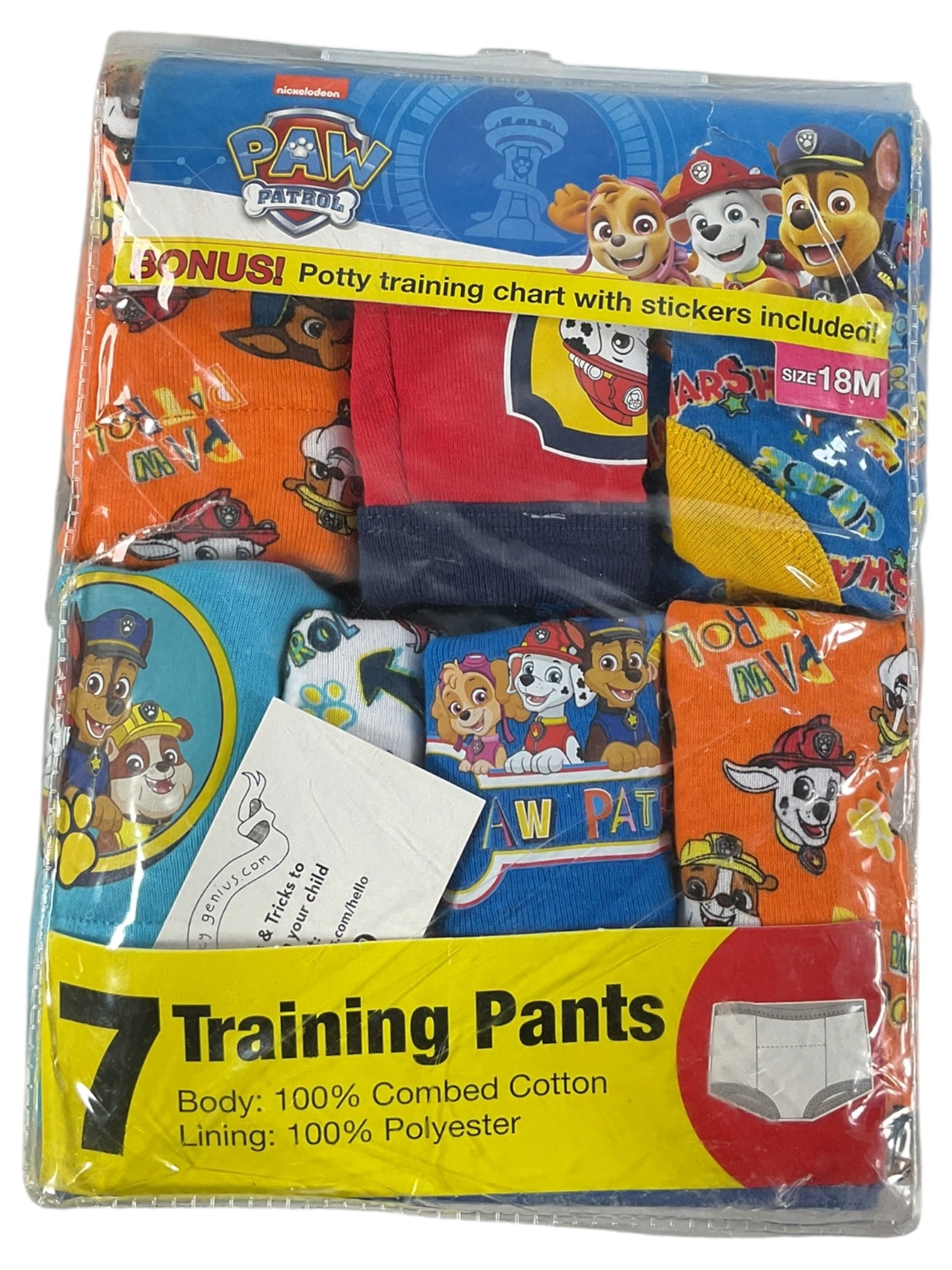 ropa interior de entrenamiento para Niño 18M (Nickelodeon)