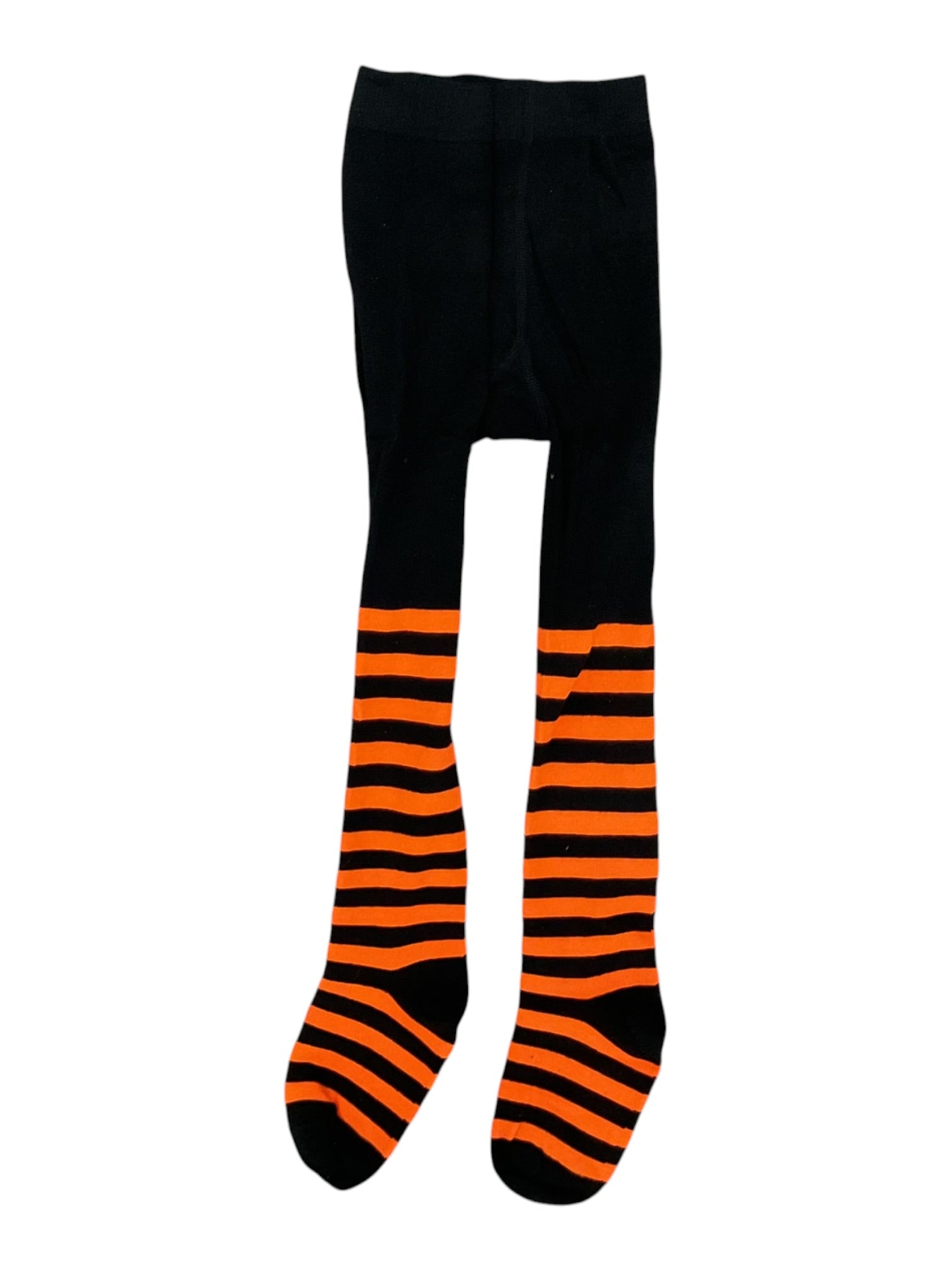 Medias Panty Rayas Naranja y Negro - Vista 1