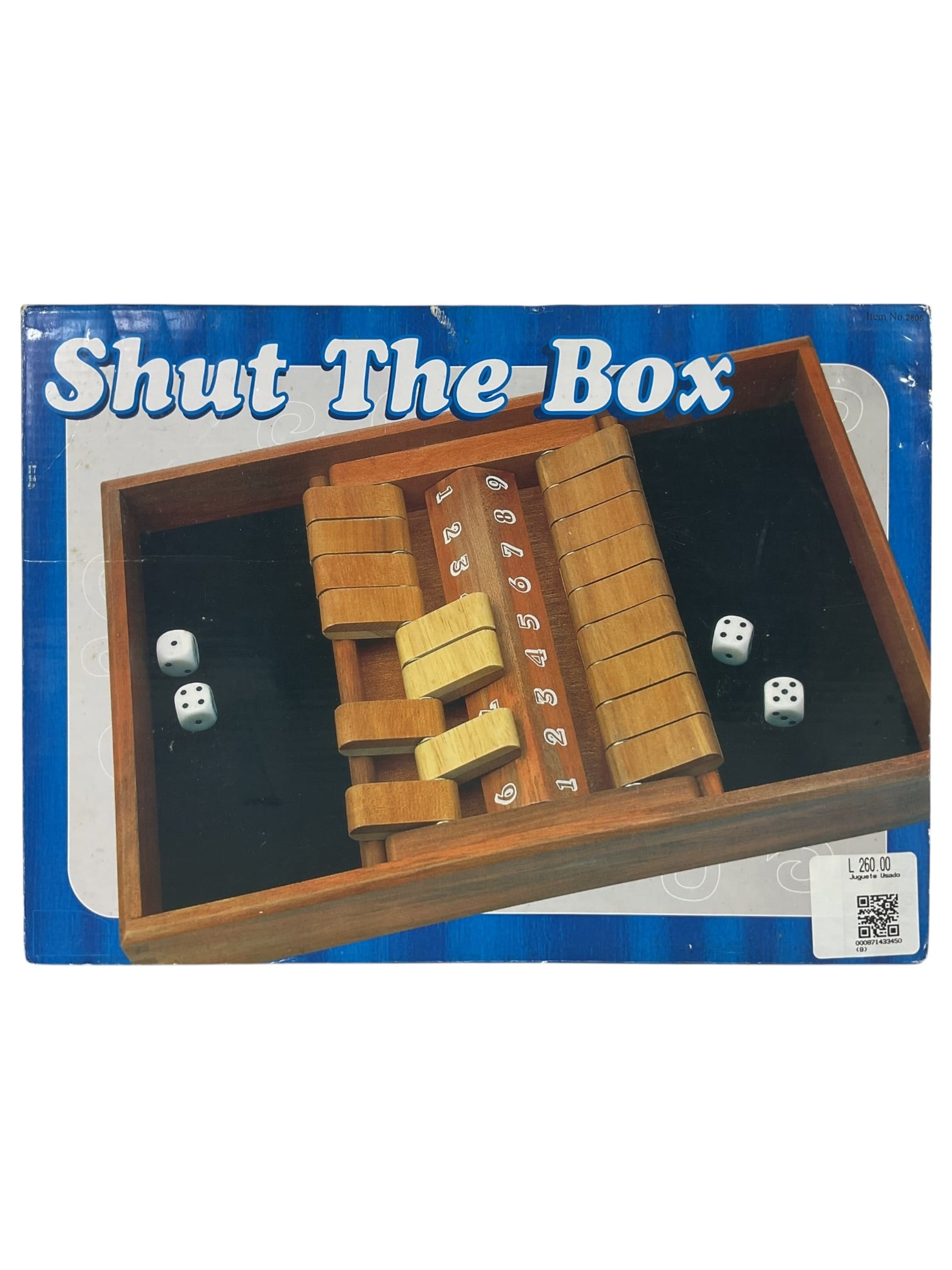 Juego de mesa (Shut the box)