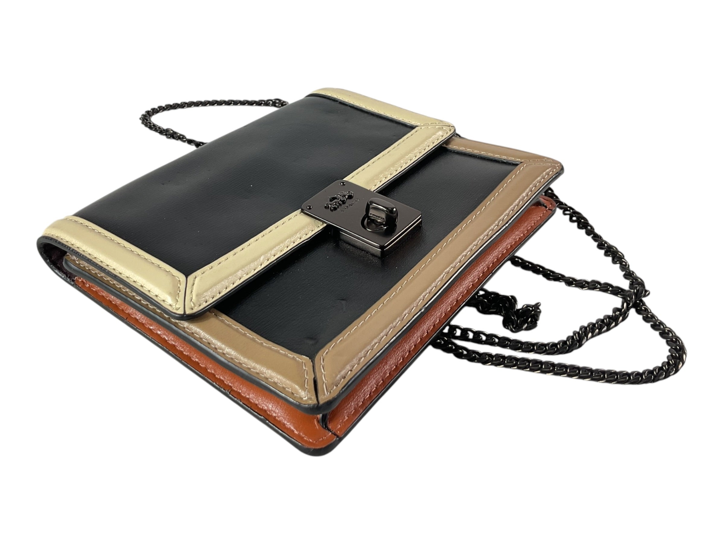 Bolsa Crossbody Tricolor Coach - Vista trasera