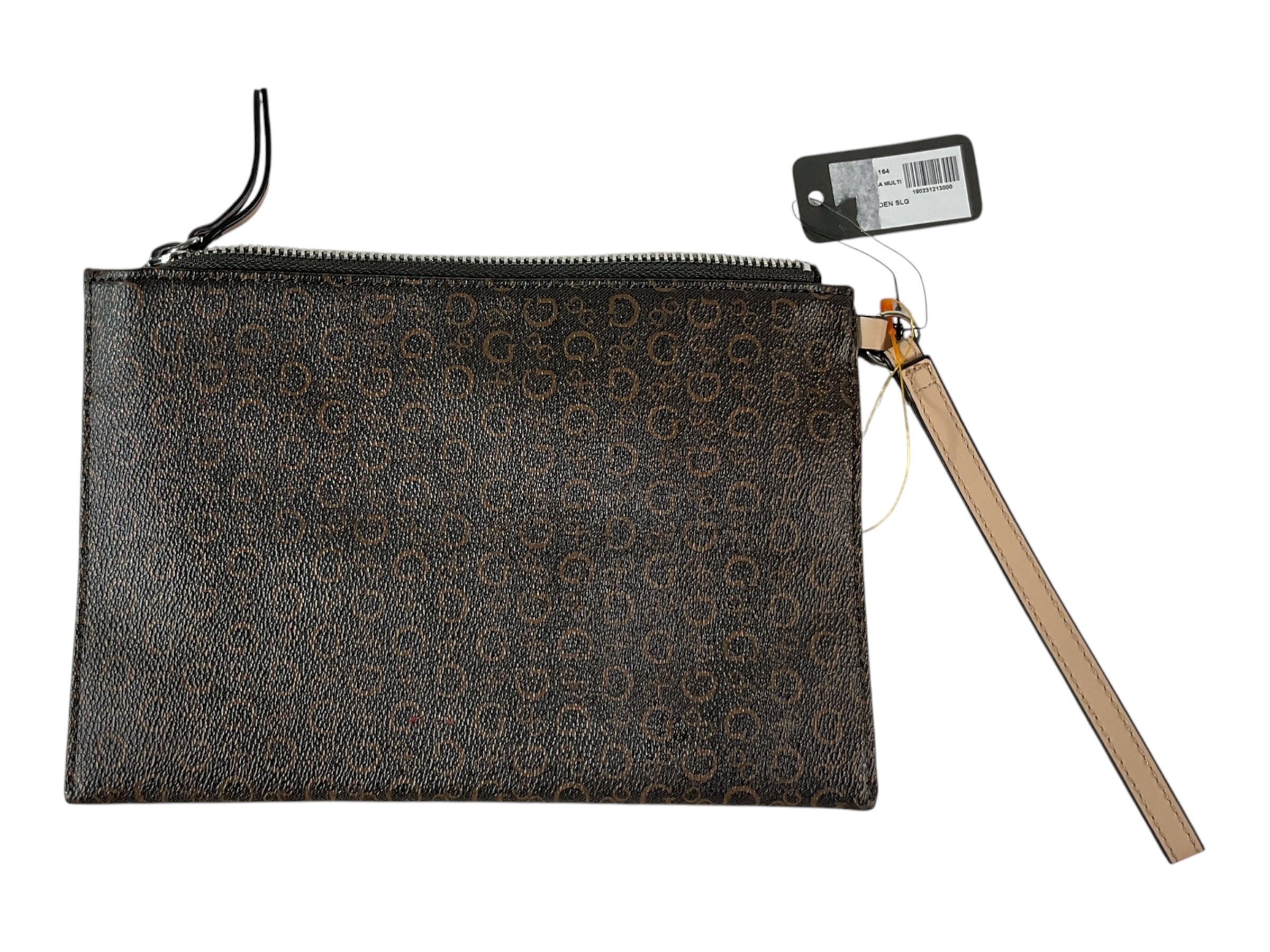 Clutch GUESS - vista lateral mostrando ambos tonos