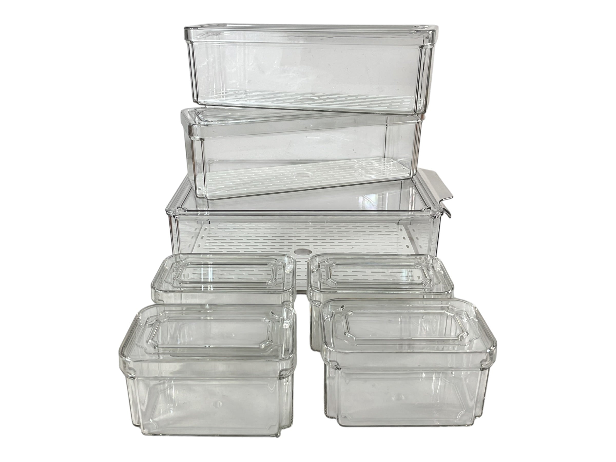 Set de Recipientes Herméticos Transparentes - Vista 1