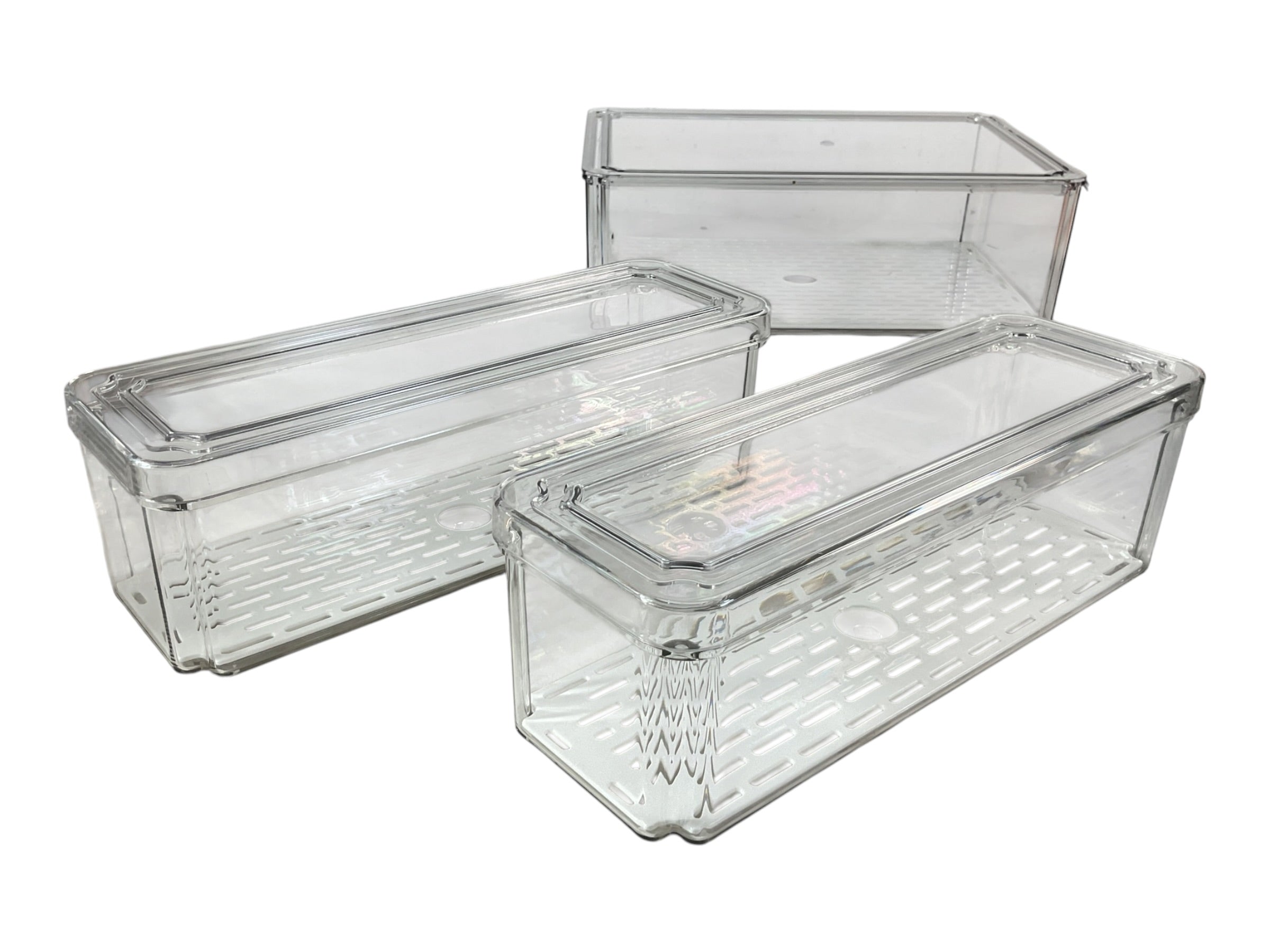 Set de Recipientes Herméticos Transparentes - Vista 3