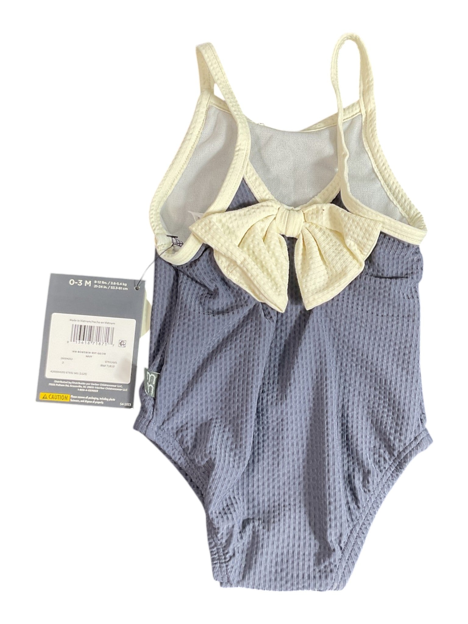 Traje de Baño niña 0-3M (Gerber)
