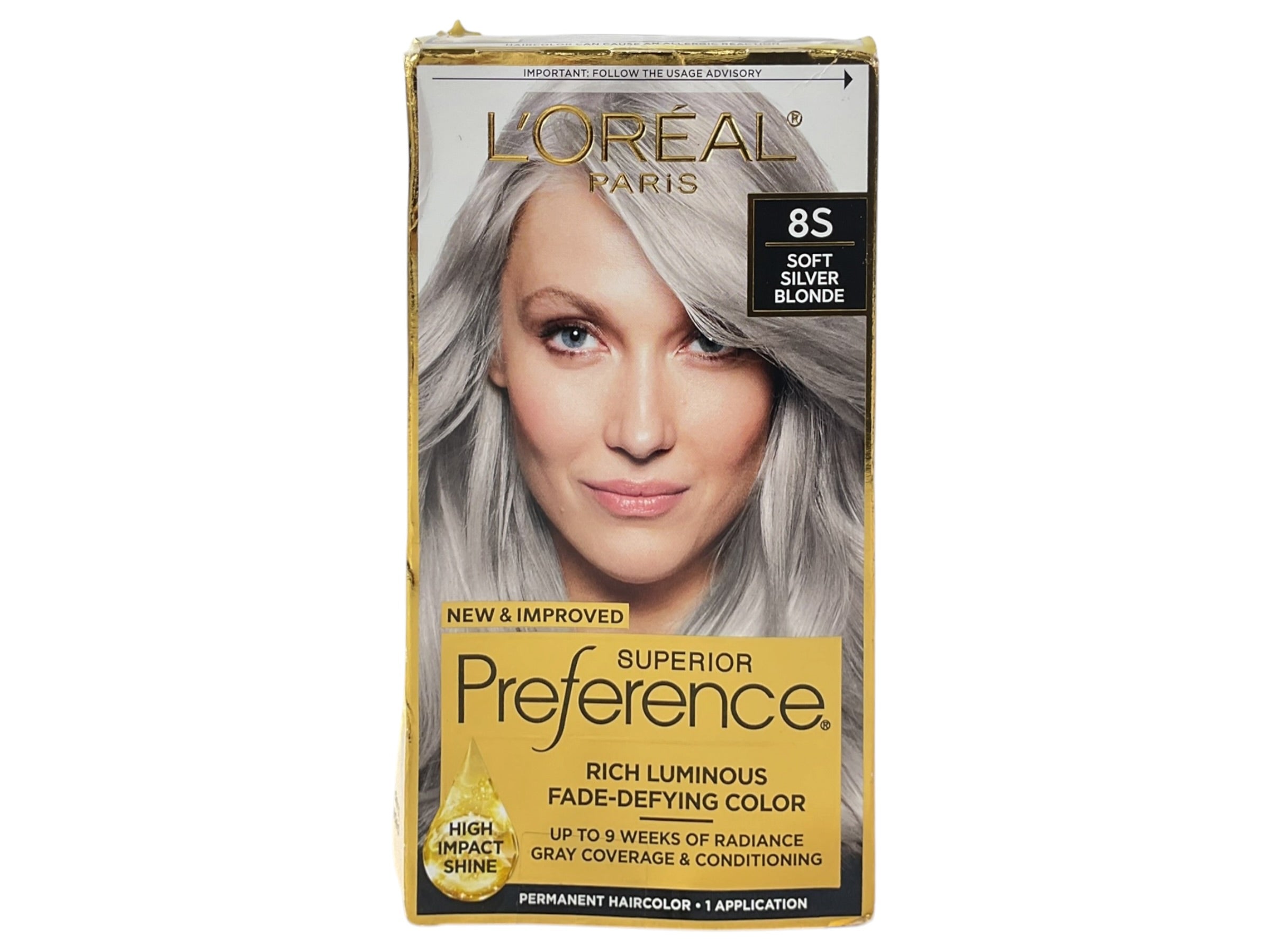 Kit tinte L'Oréal Superior Preference 8S caja frontal