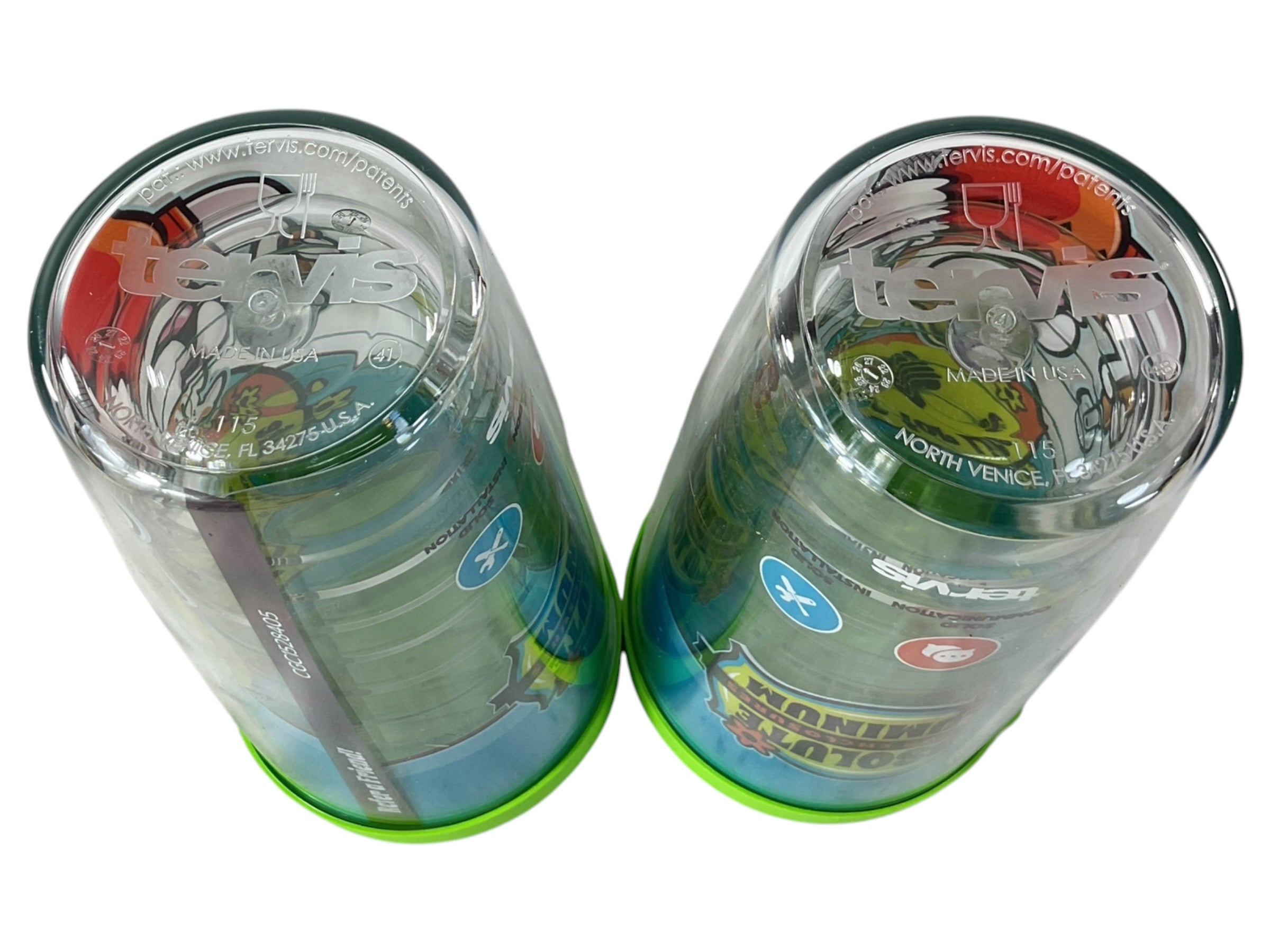 Set 2 vasos Tervis vista inferior