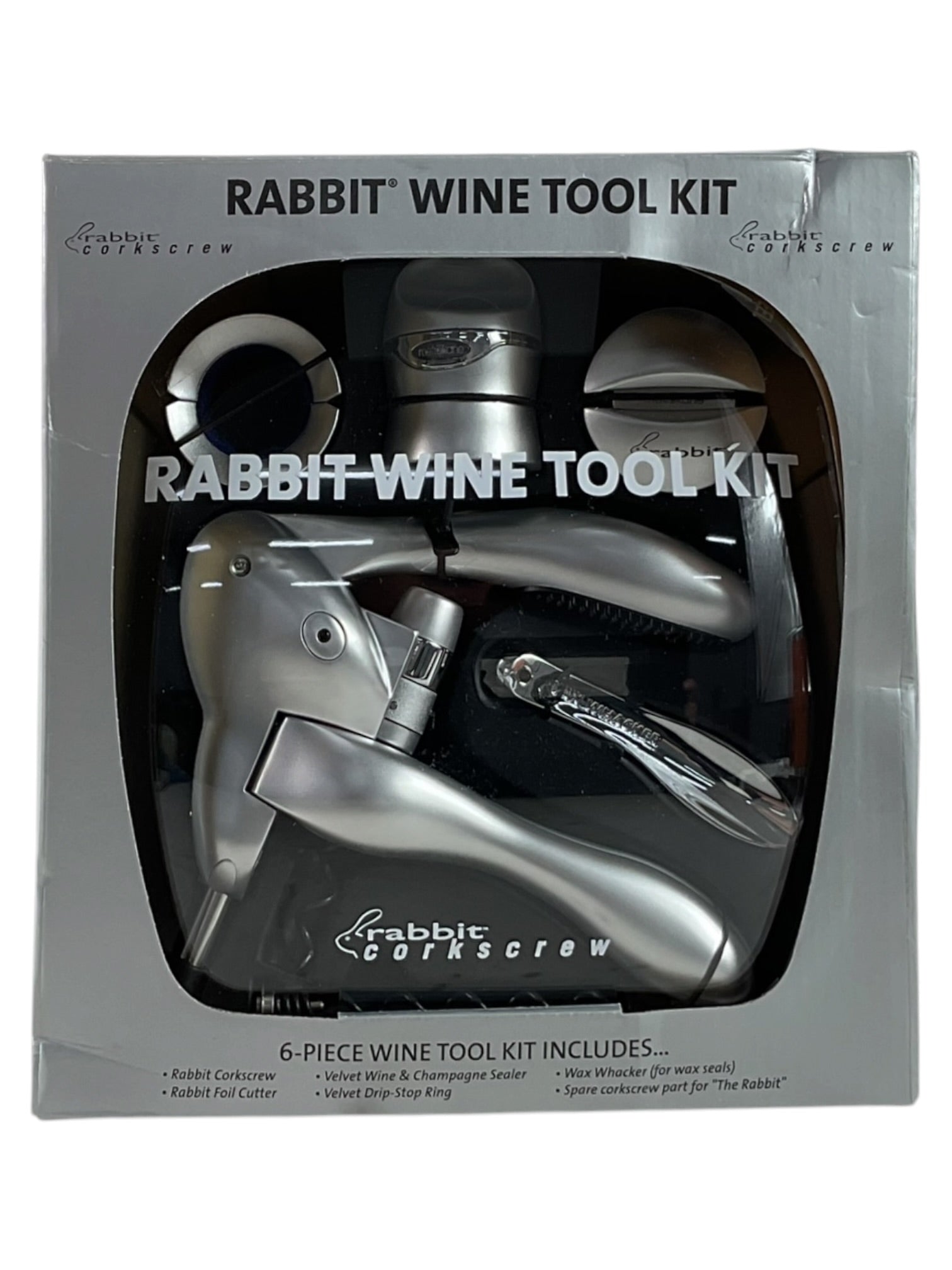 Juego de herramientas para vino (rabbit)