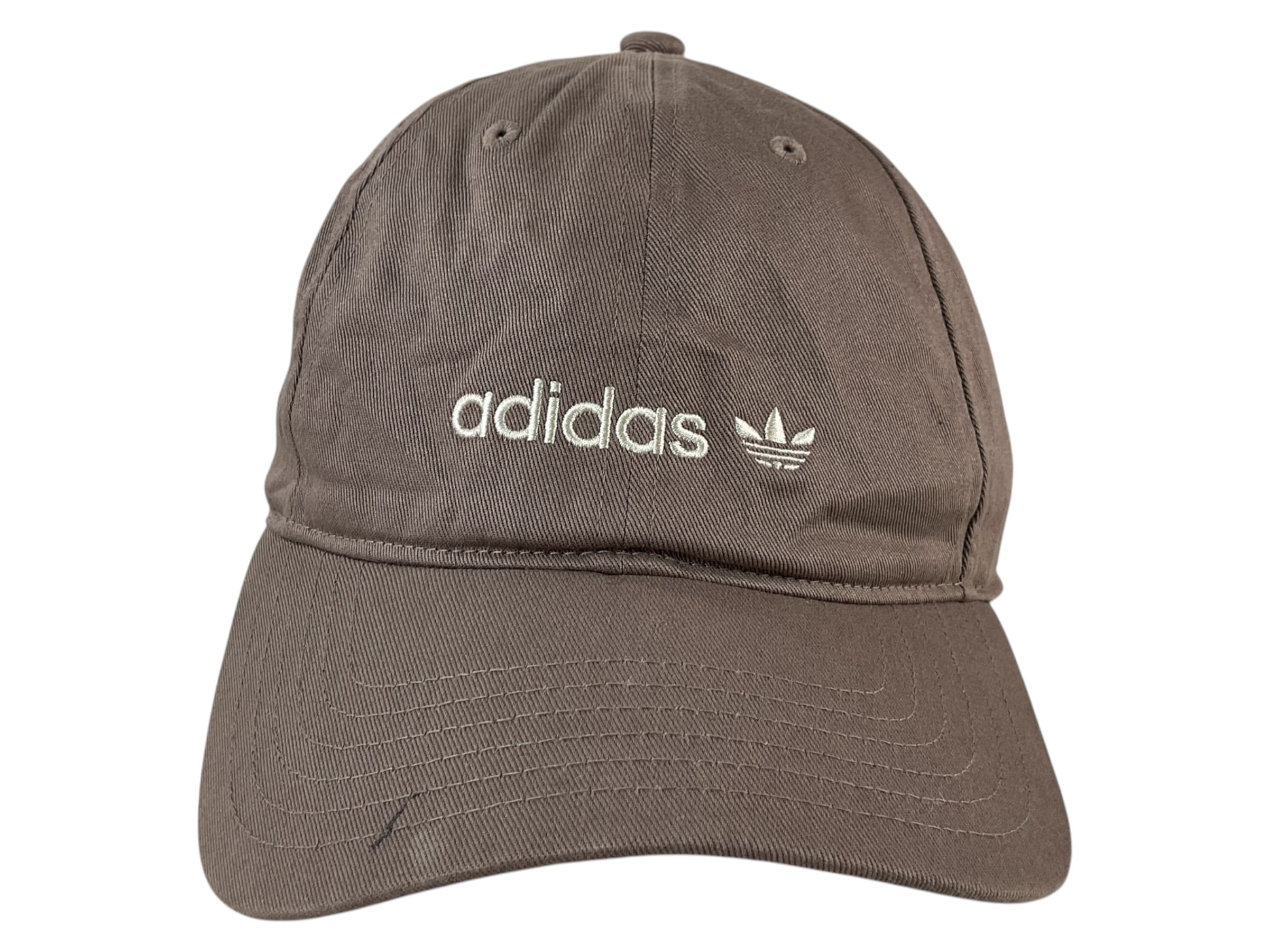 Gorra ADIDAS café, vista frontal