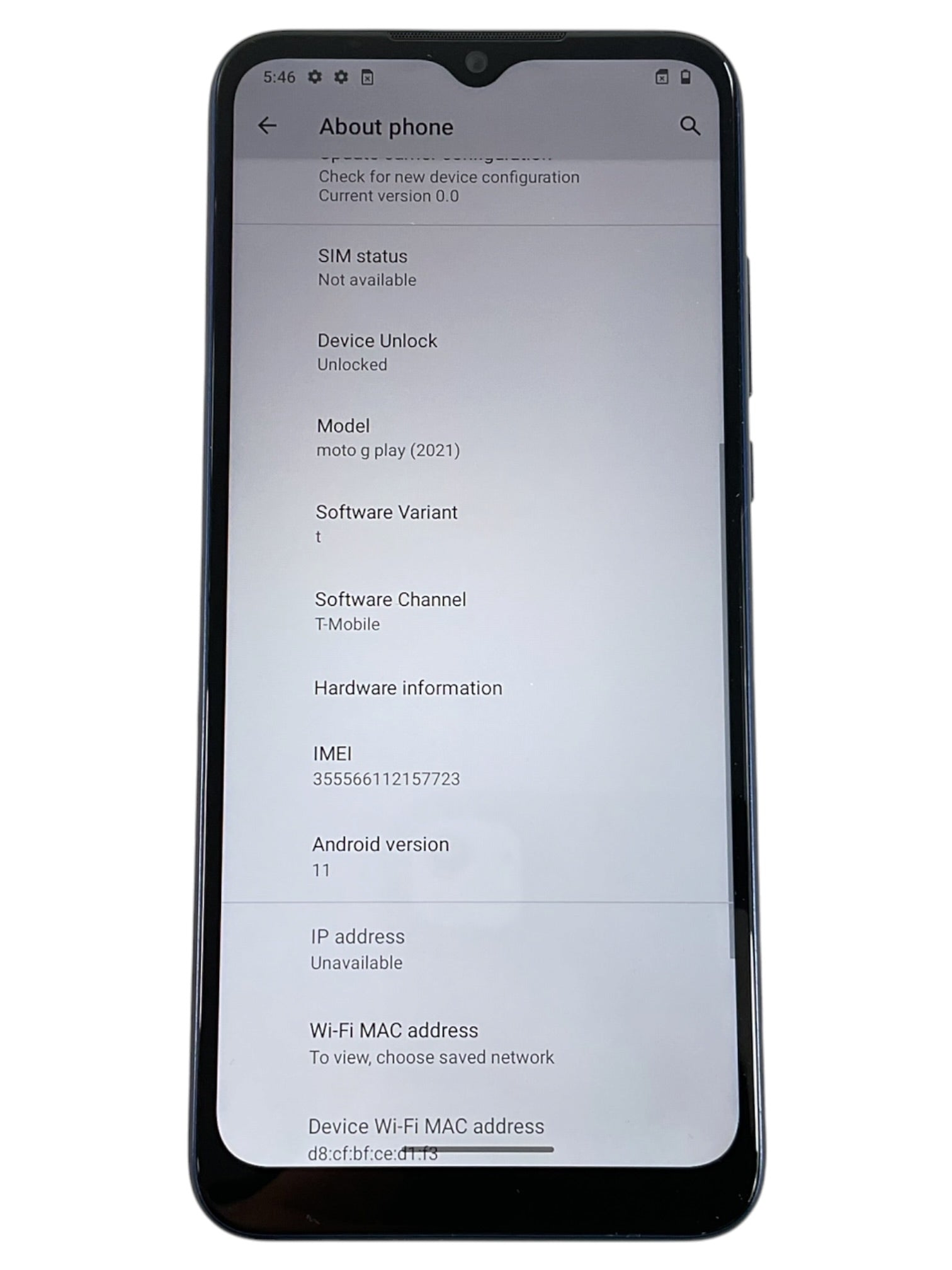 Celular Moto G Play 2021 (Motorola)