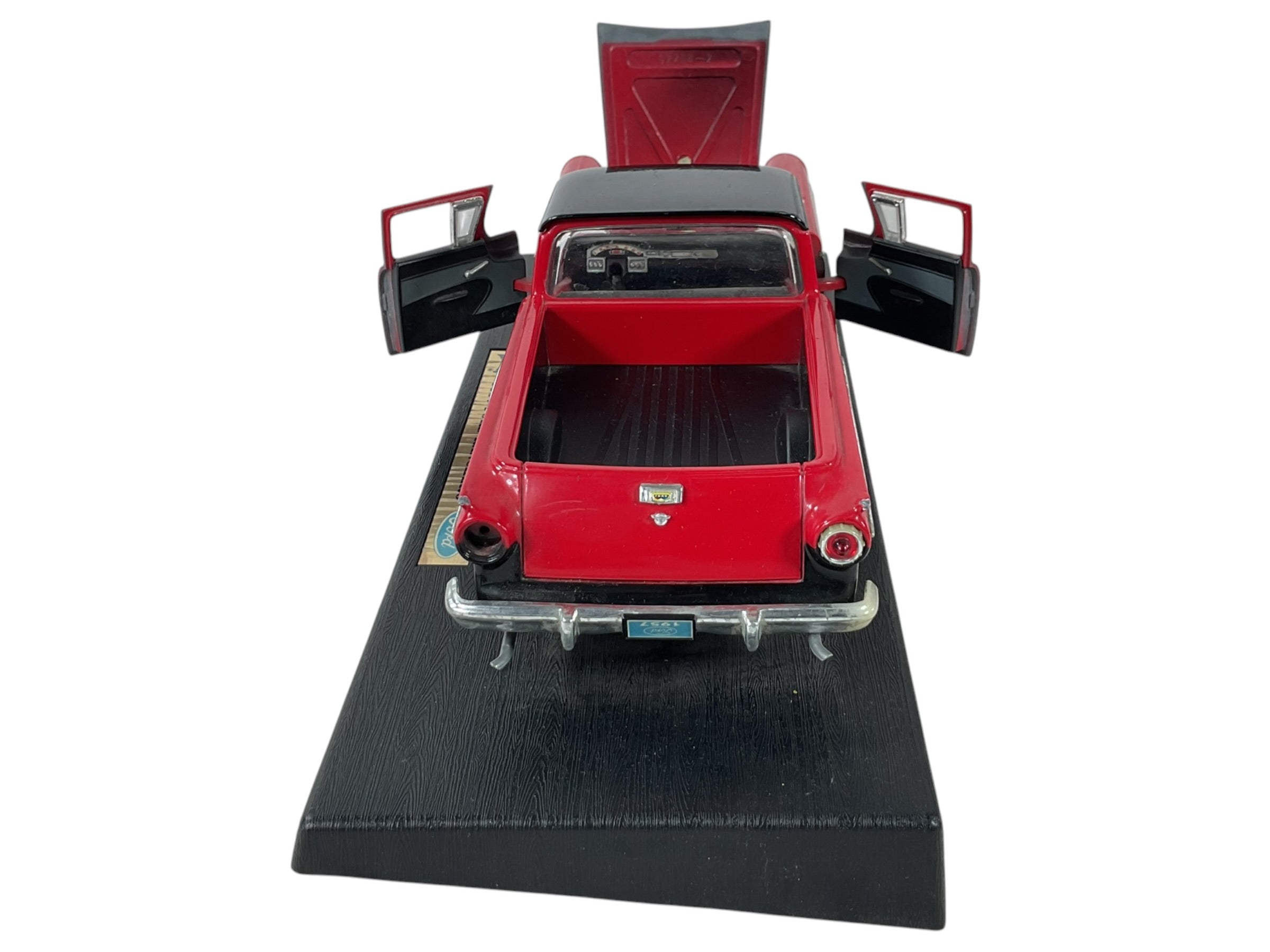 Modelo a escala Ford Ranchero 1957 vista superior