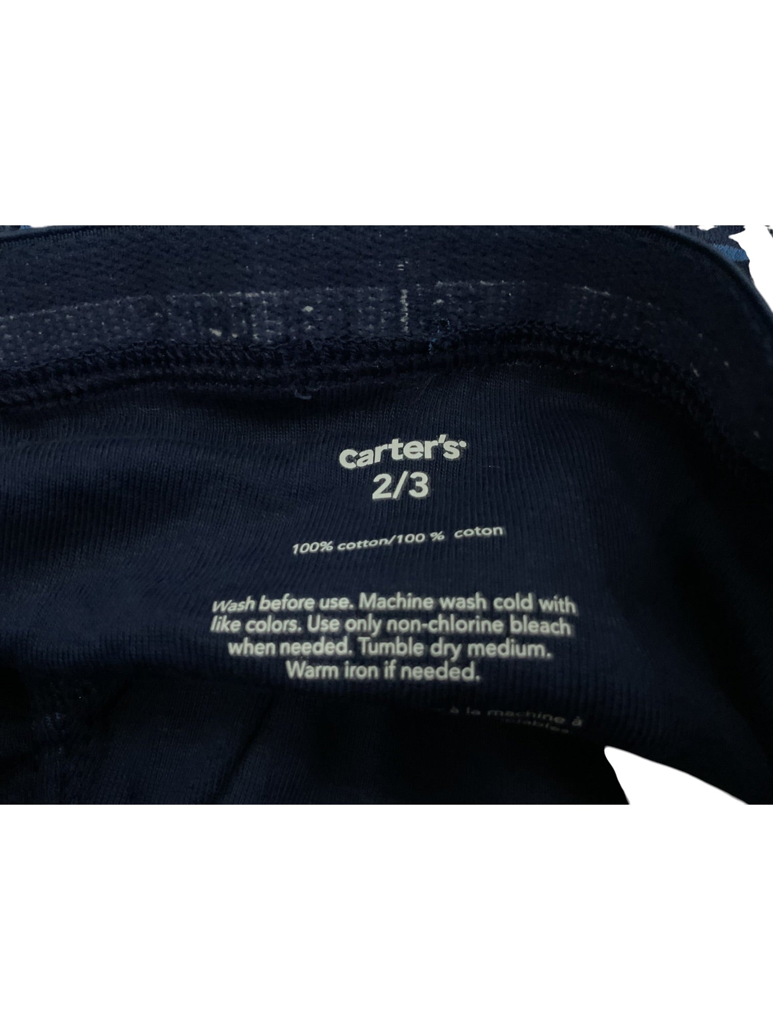 Set de ropa interior 2/3 niño (Carter’s)