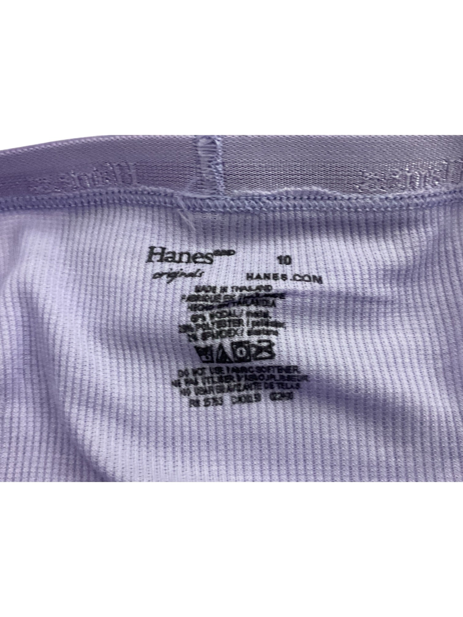 Ropa interior niña 10 (Hanes)