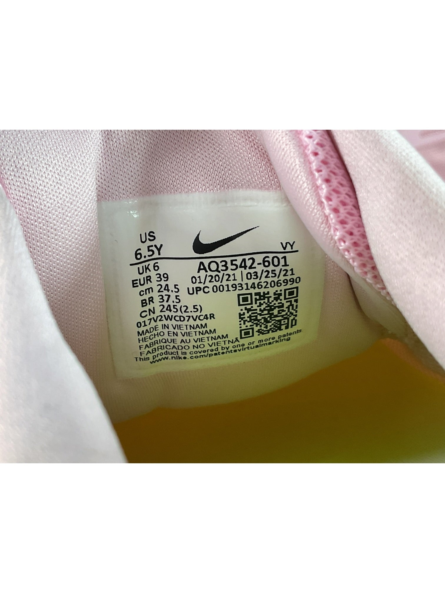 Tenis 6.5Y (NIKE)