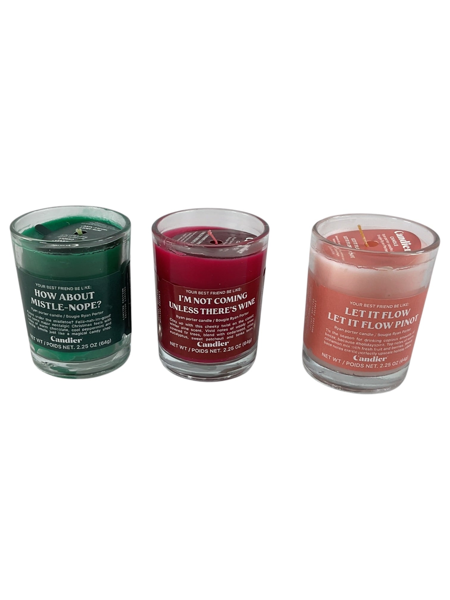 Set de vela aromática