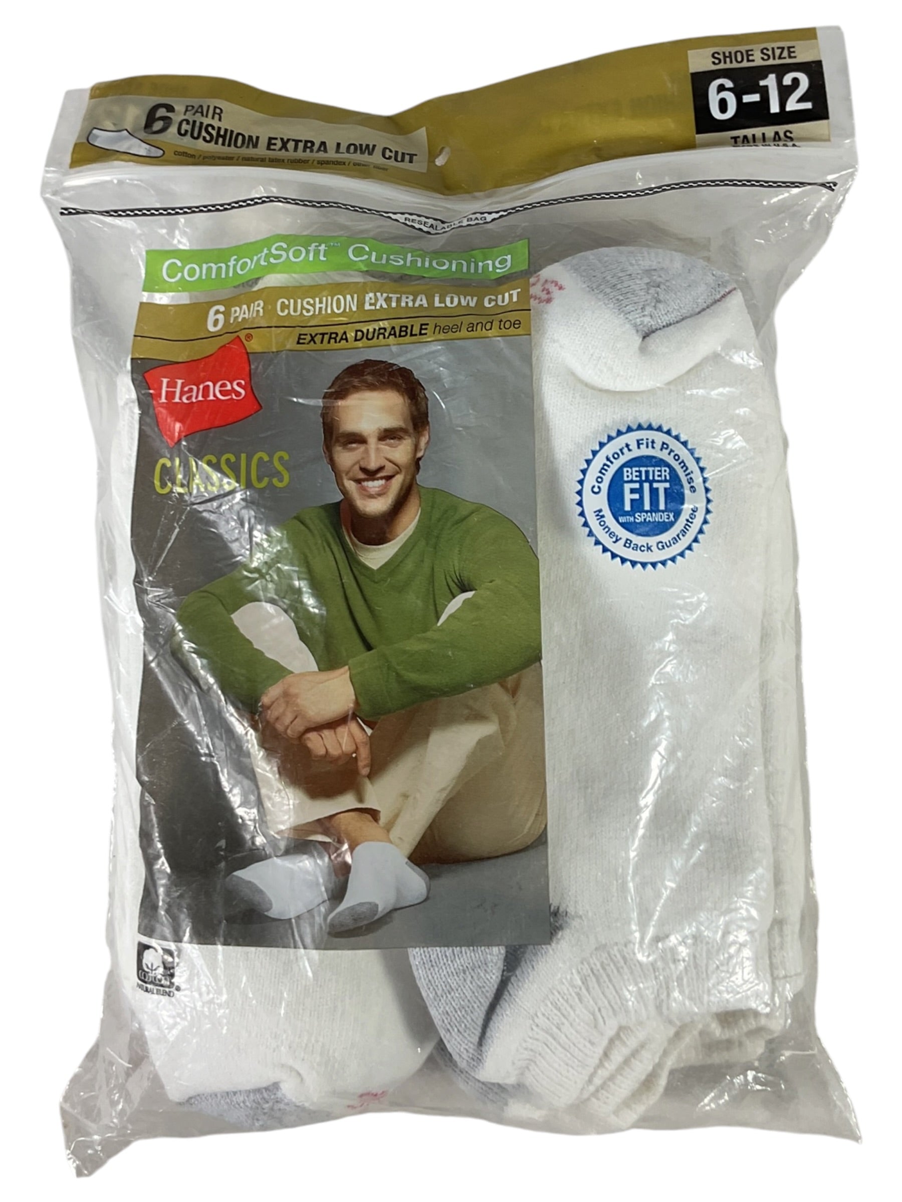 Set de calcetines 6-12 (Hanes)
