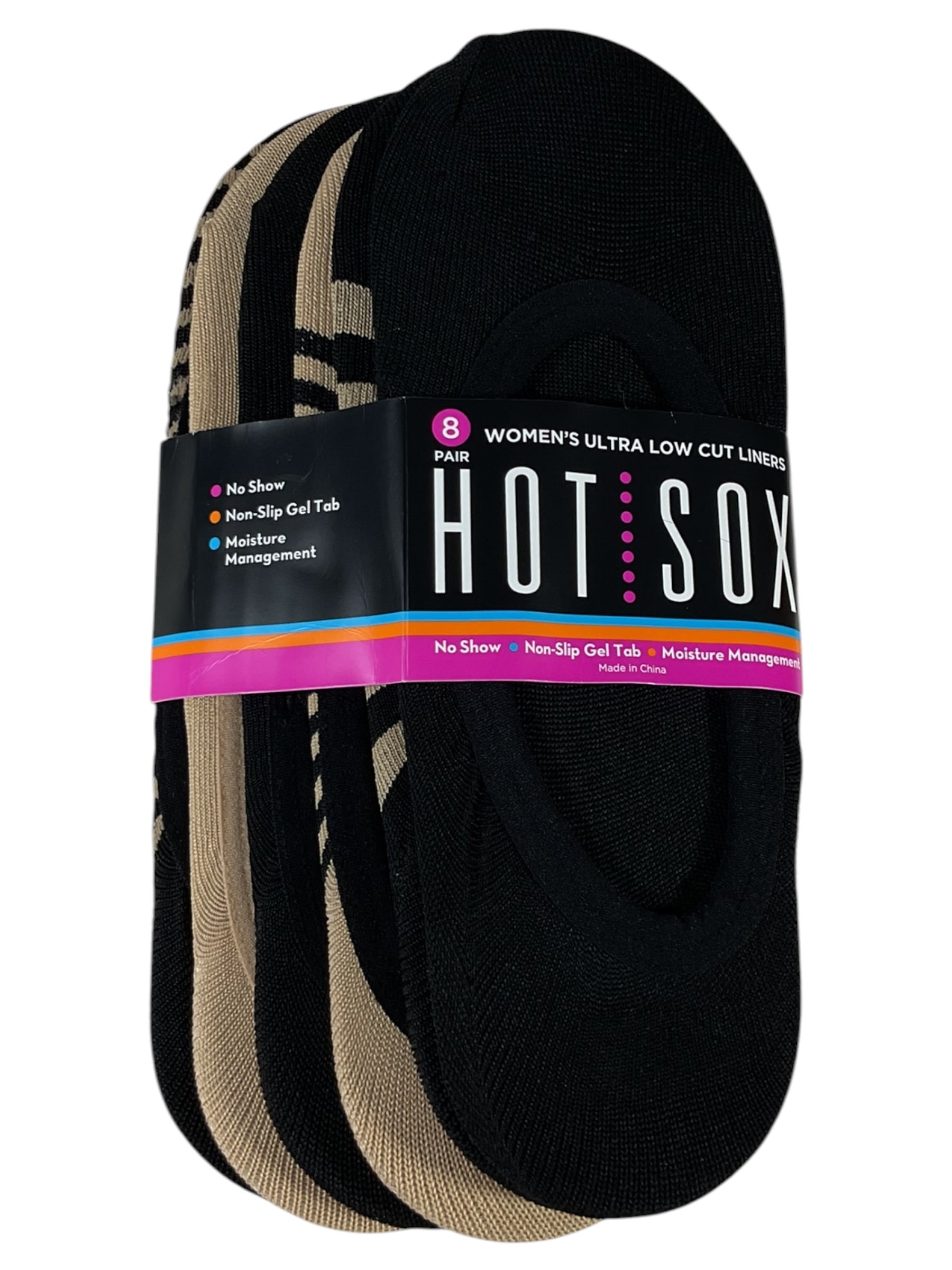 Set de calcetines invisible 4-10 (Hot Sox)
