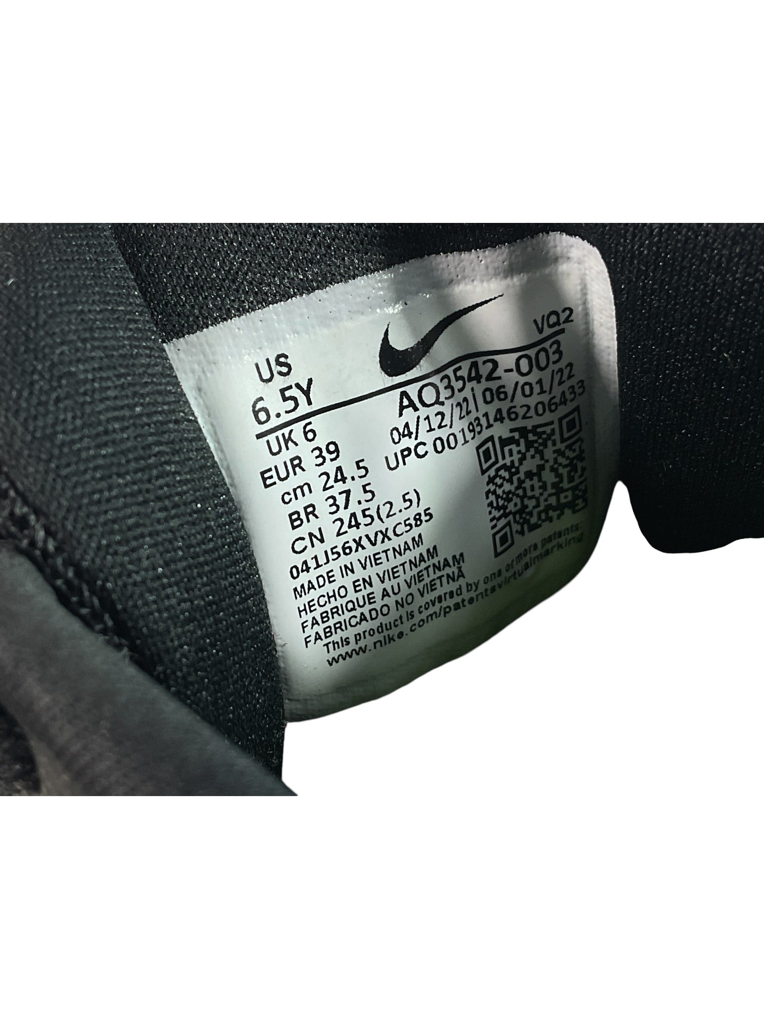 Tenis 6.5Y (NIKE)