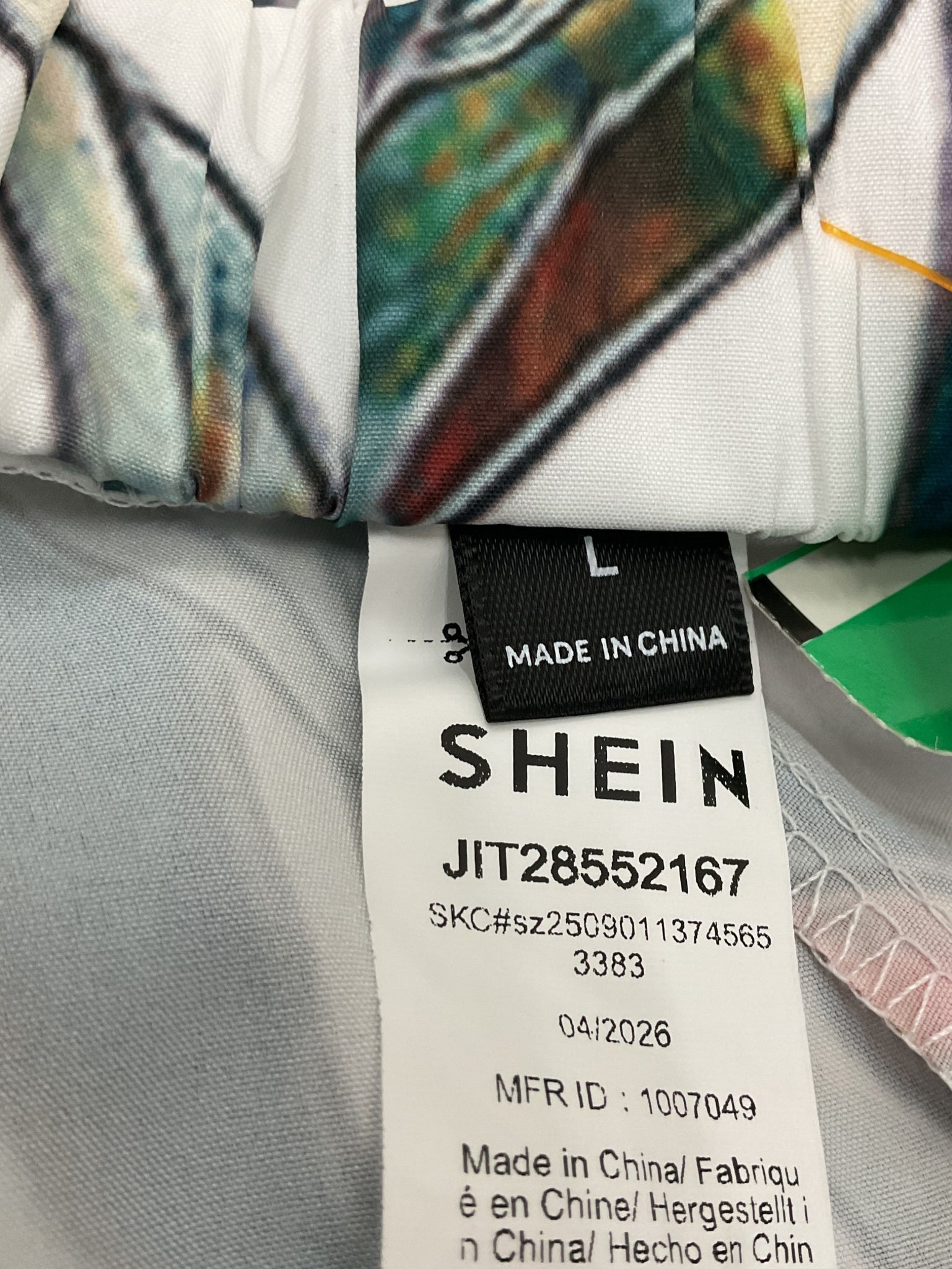 Pantalón L (Shein)