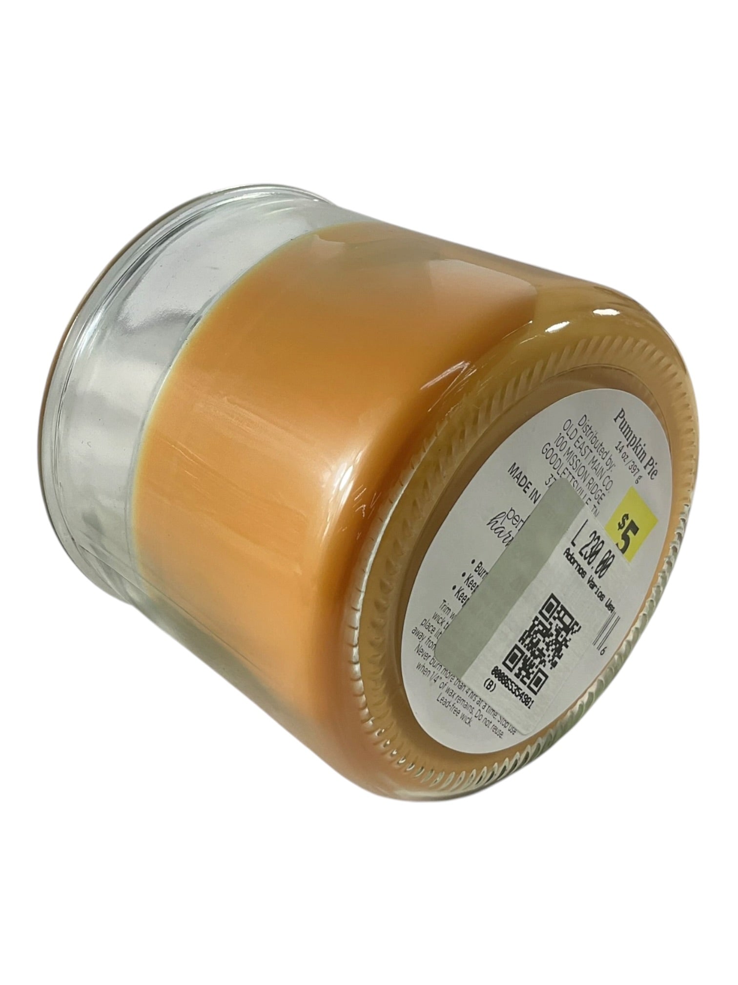 Vela aromática pumpkin pie