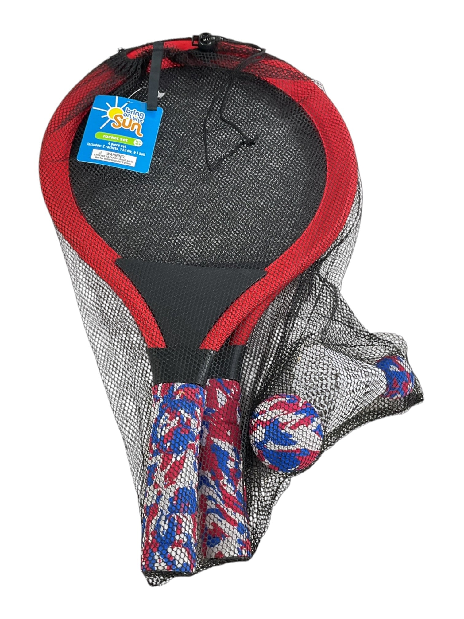 Juego de bádminton playero