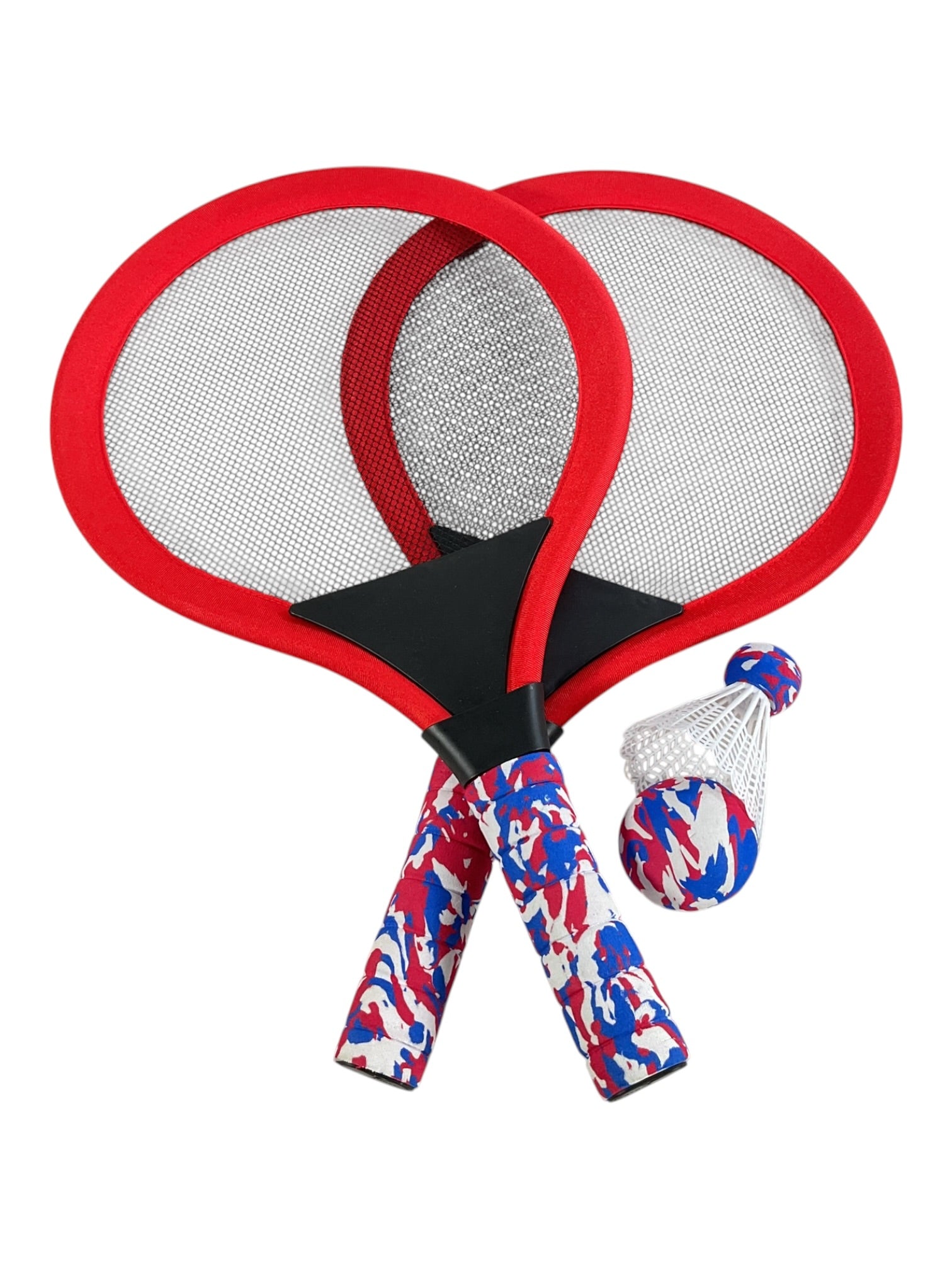 Juego de bádminton playero