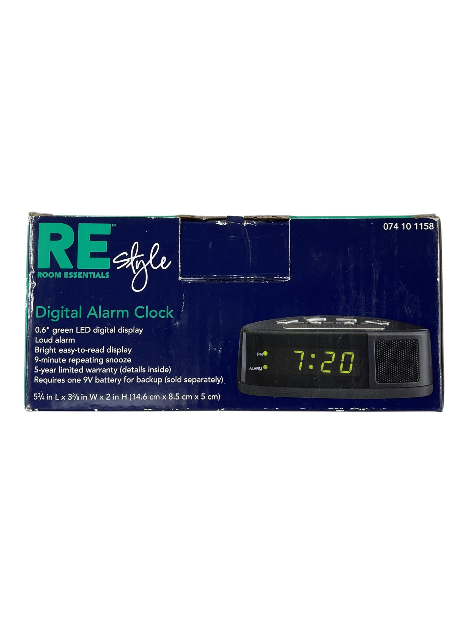 Reloj despertador digital (Room Essentials)
