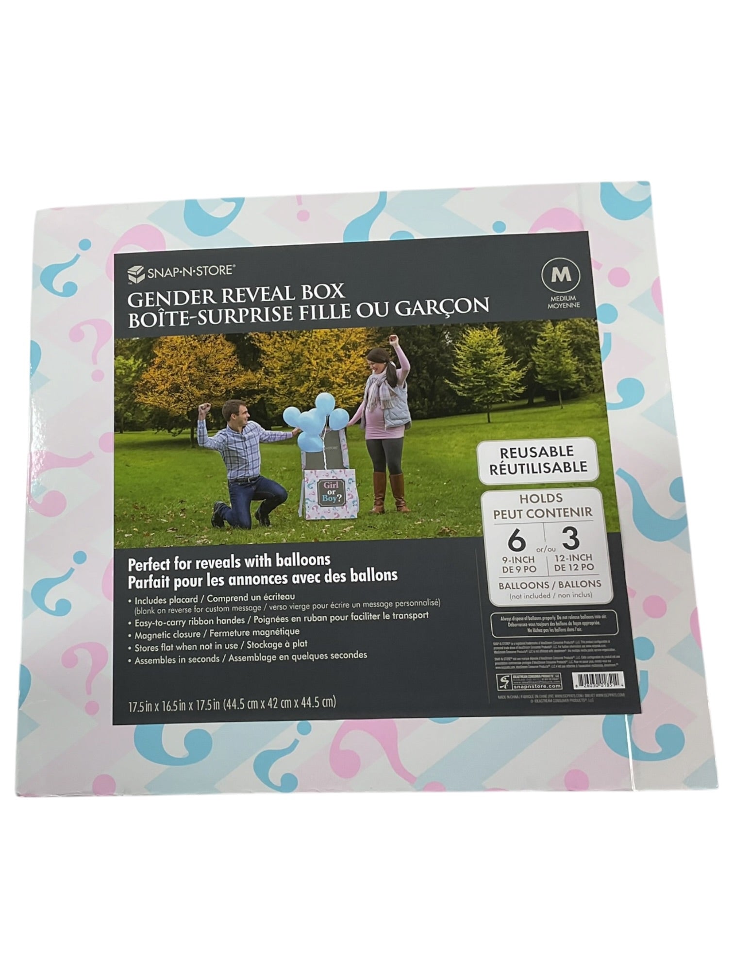 Caja para revelación de sexo