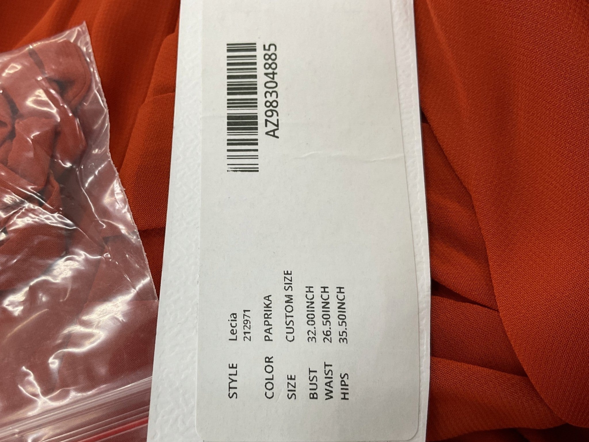 Vestido S (AZAZIE)