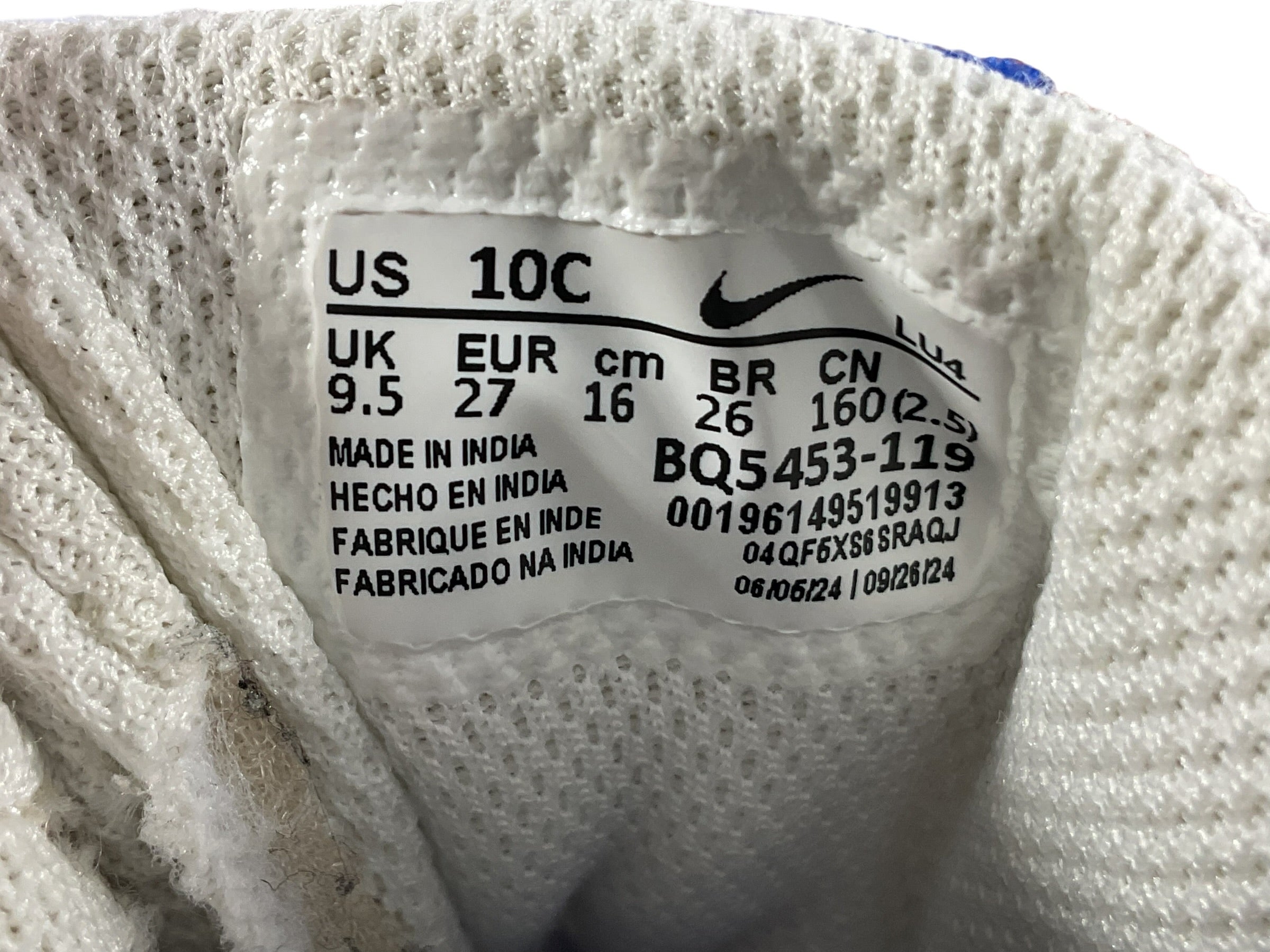 Tenis niño 10 (Nike)