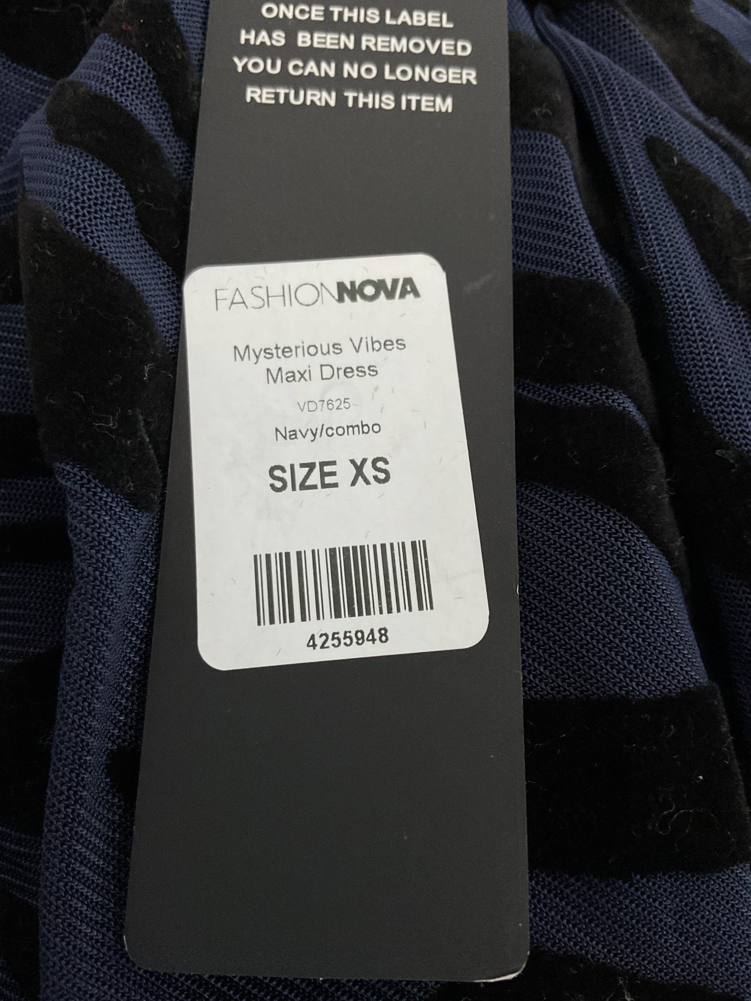 Vestido XS (FASHIONNOVA)