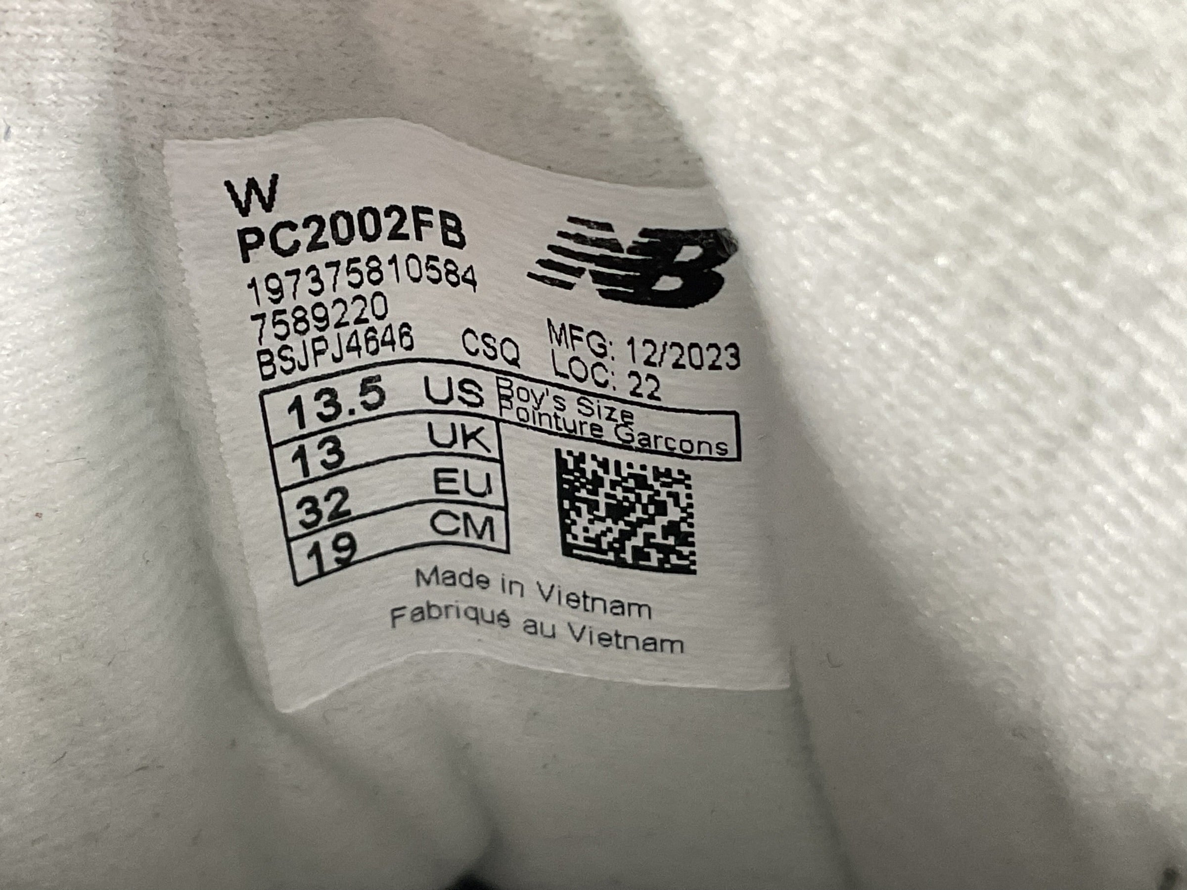 Tenis niño 13.5 (New Balance)