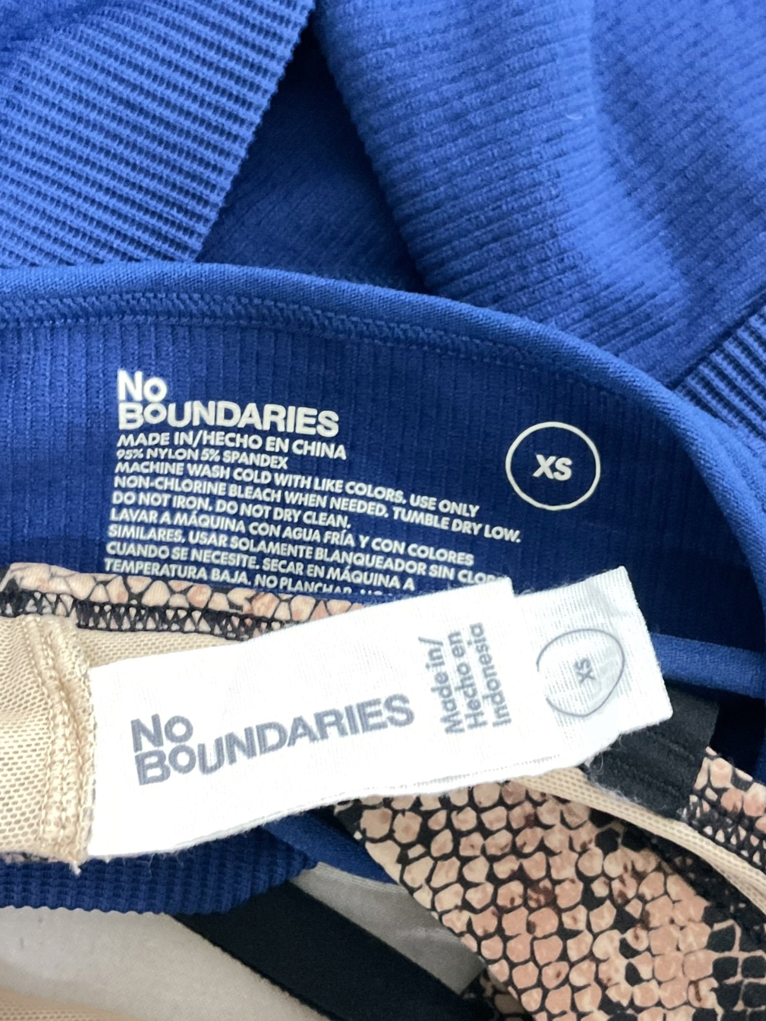 Set de tops deportivos XS (NOBO)