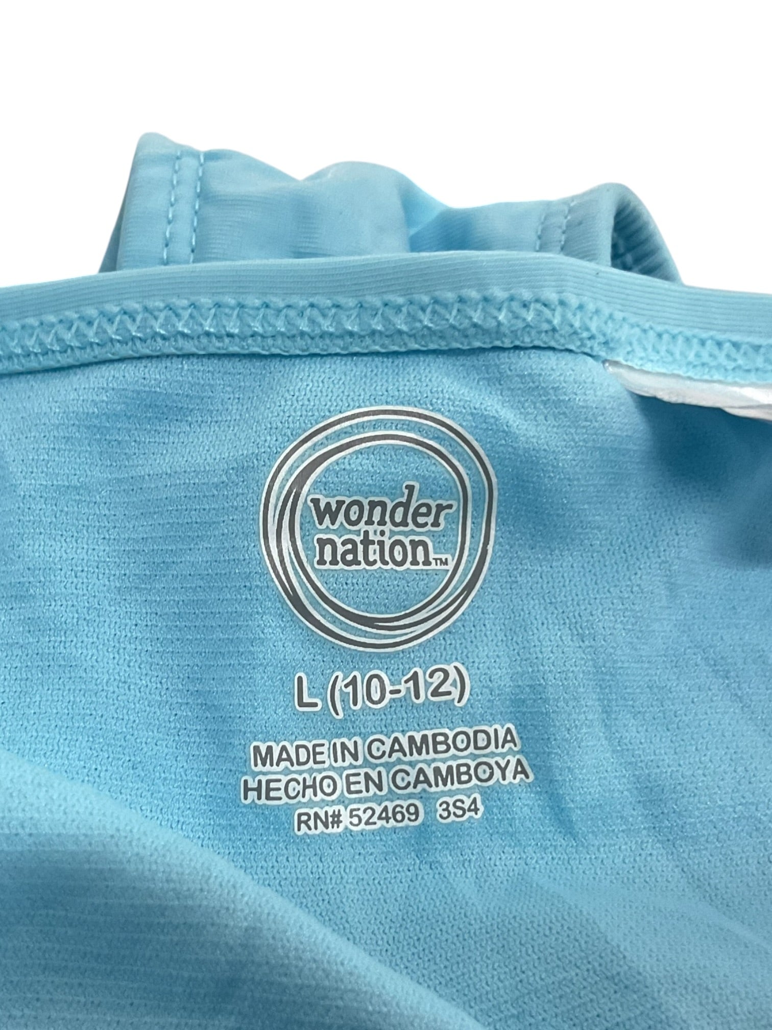 Traje de baño niña 10-12 (Wonder Nation)