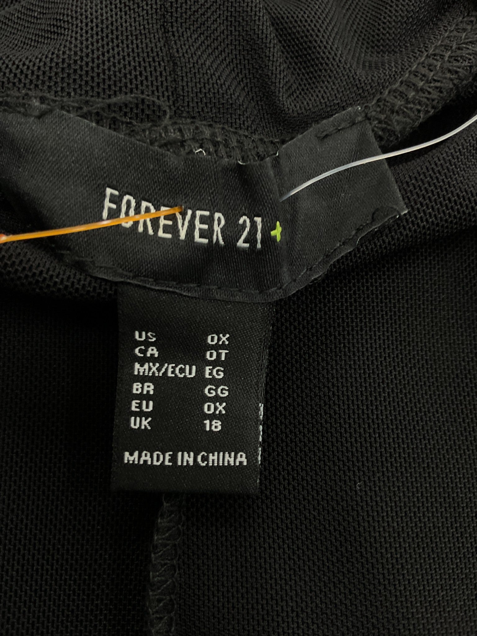 Vestido 0X (FOREVER 21)