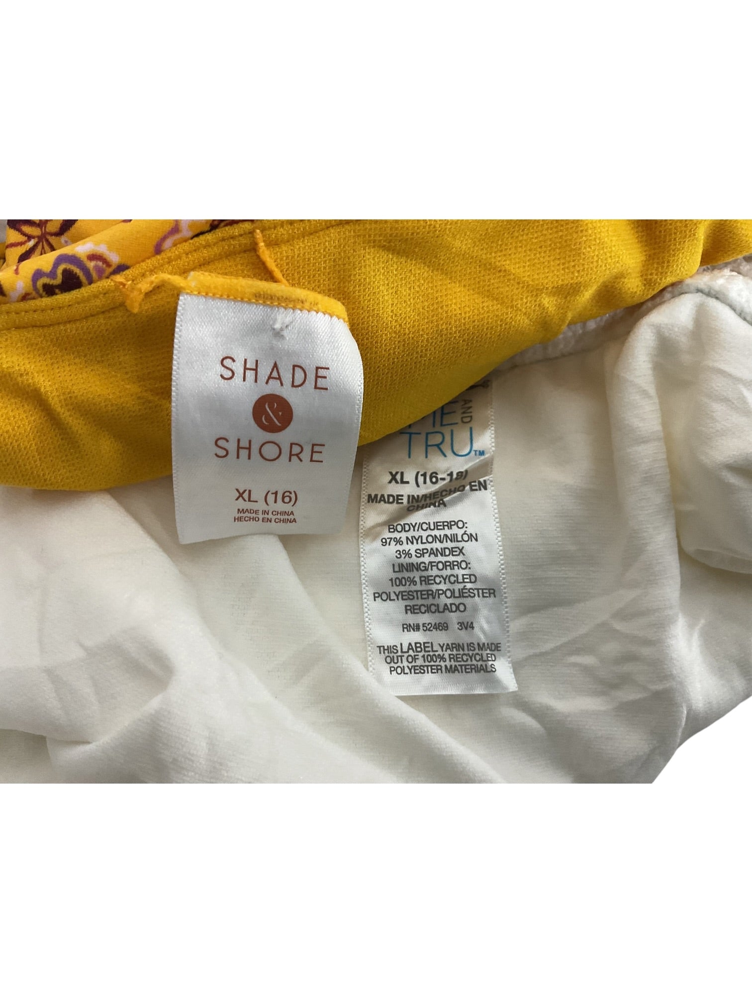 Traje de baño XL (TIME AND TRU/SHADE Y SHORE)