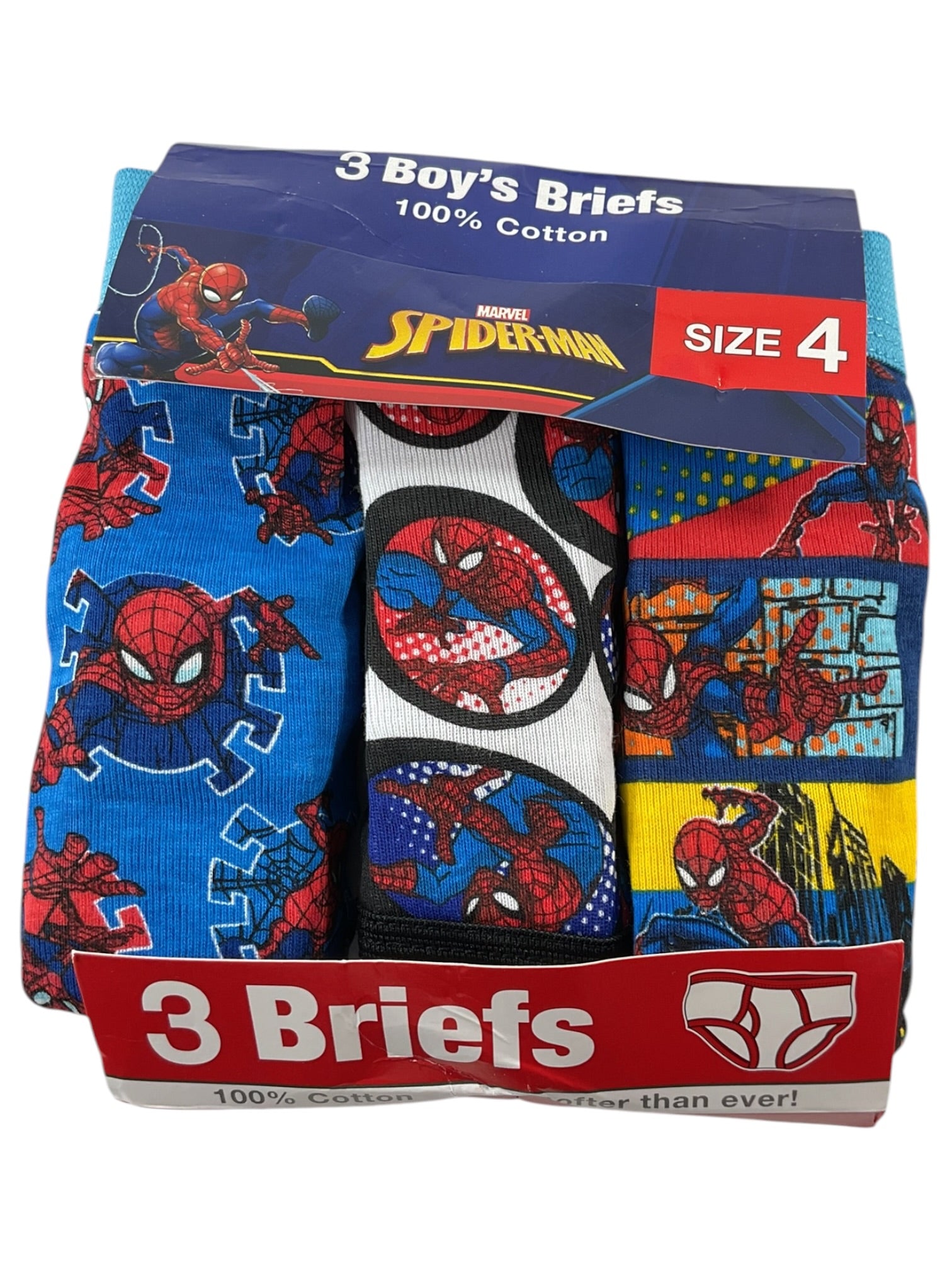 ropa interior Niño 4 (Spiderman)