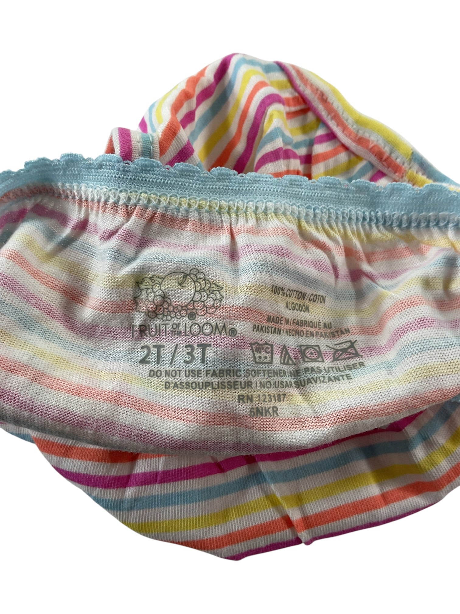 Ropa interior Niña 2T/3T (Fruit Of The Loom)