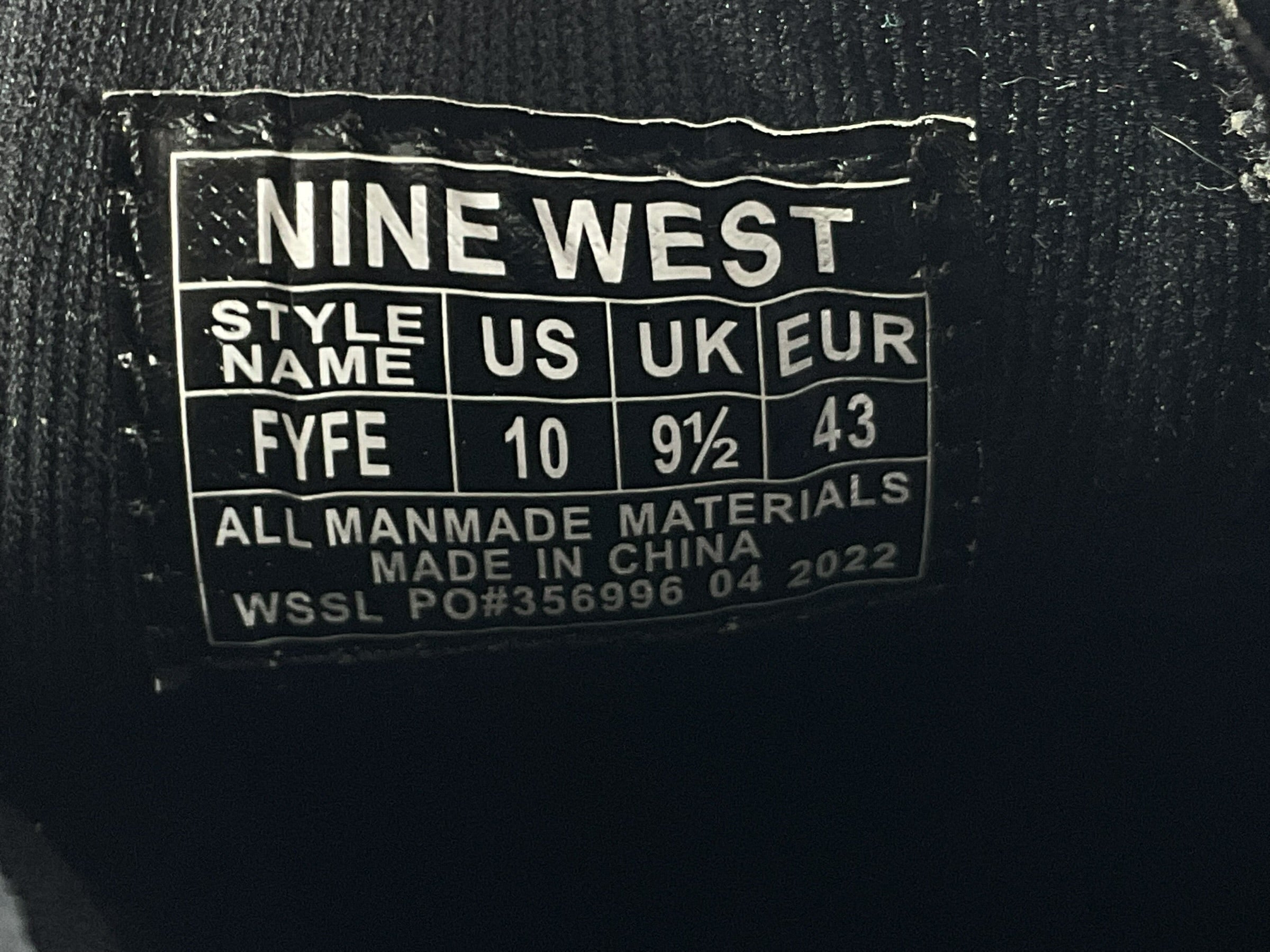 Zapato 10 (Nine West)