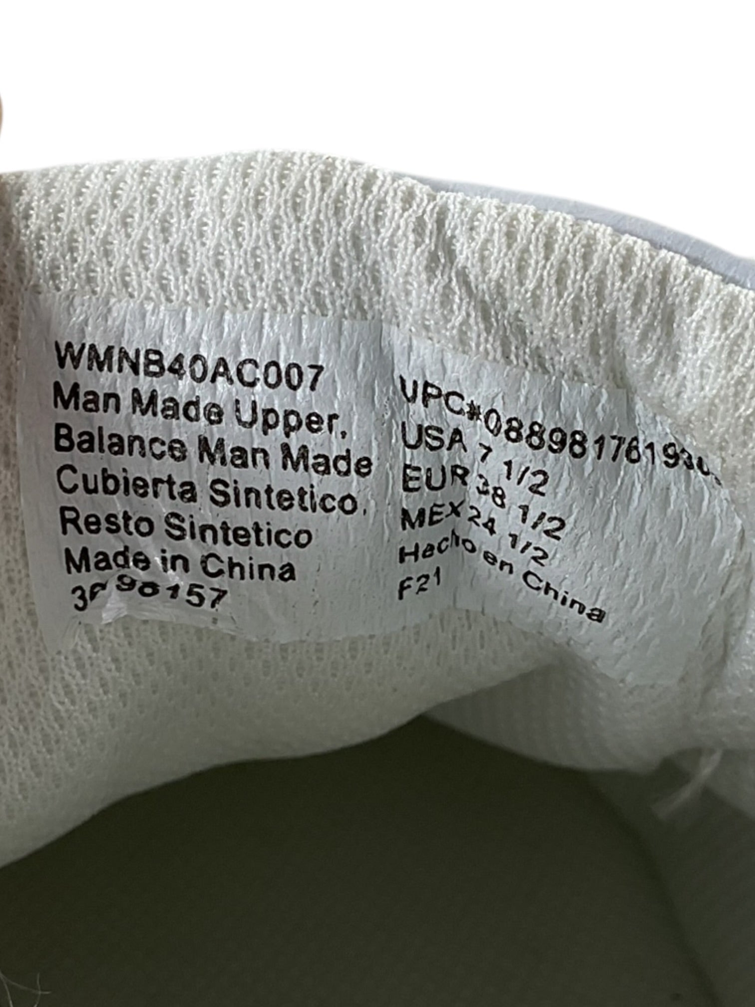 Tenis 7.5 (NOBO)