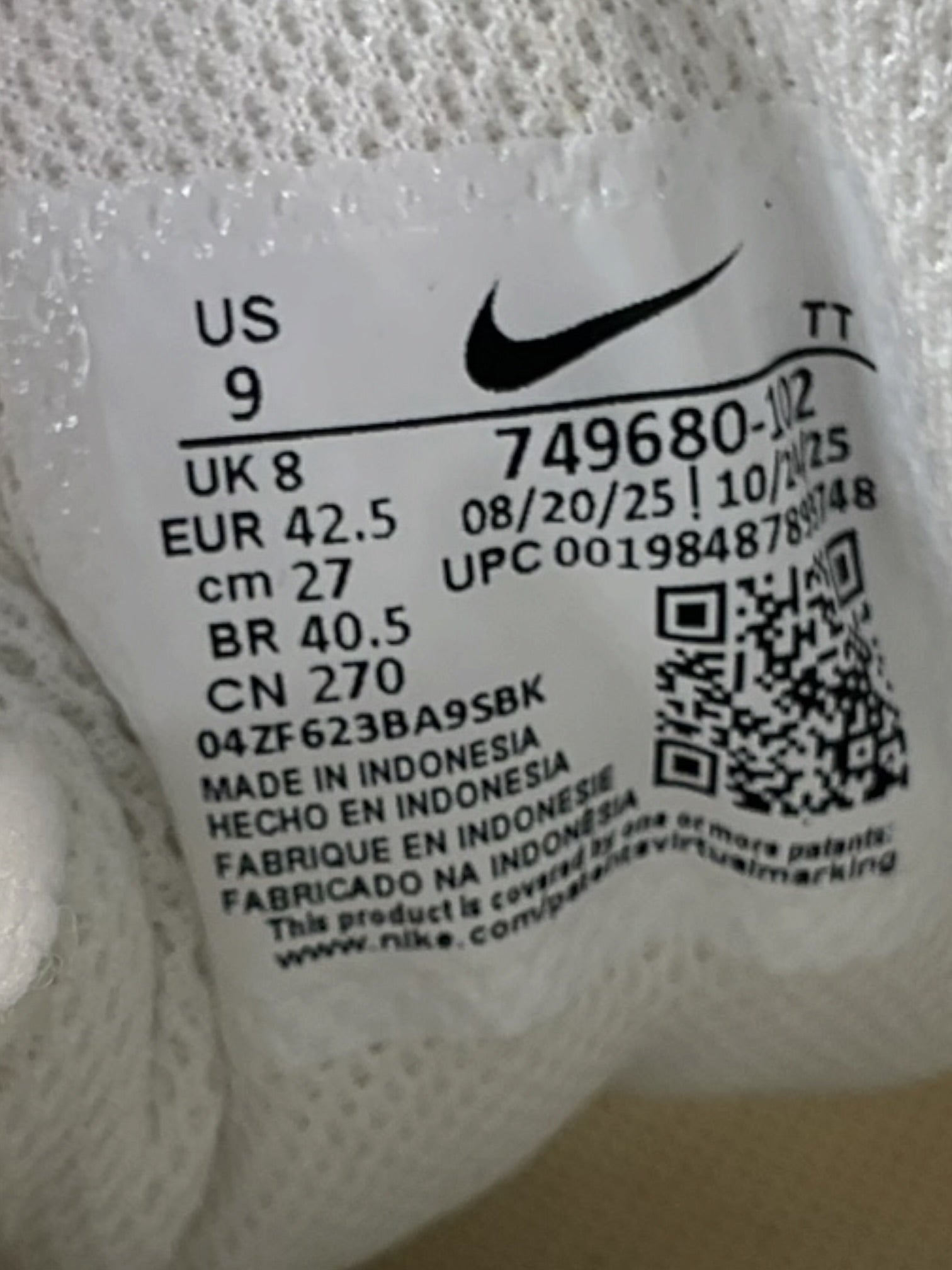 Tenis 9 (Nike)