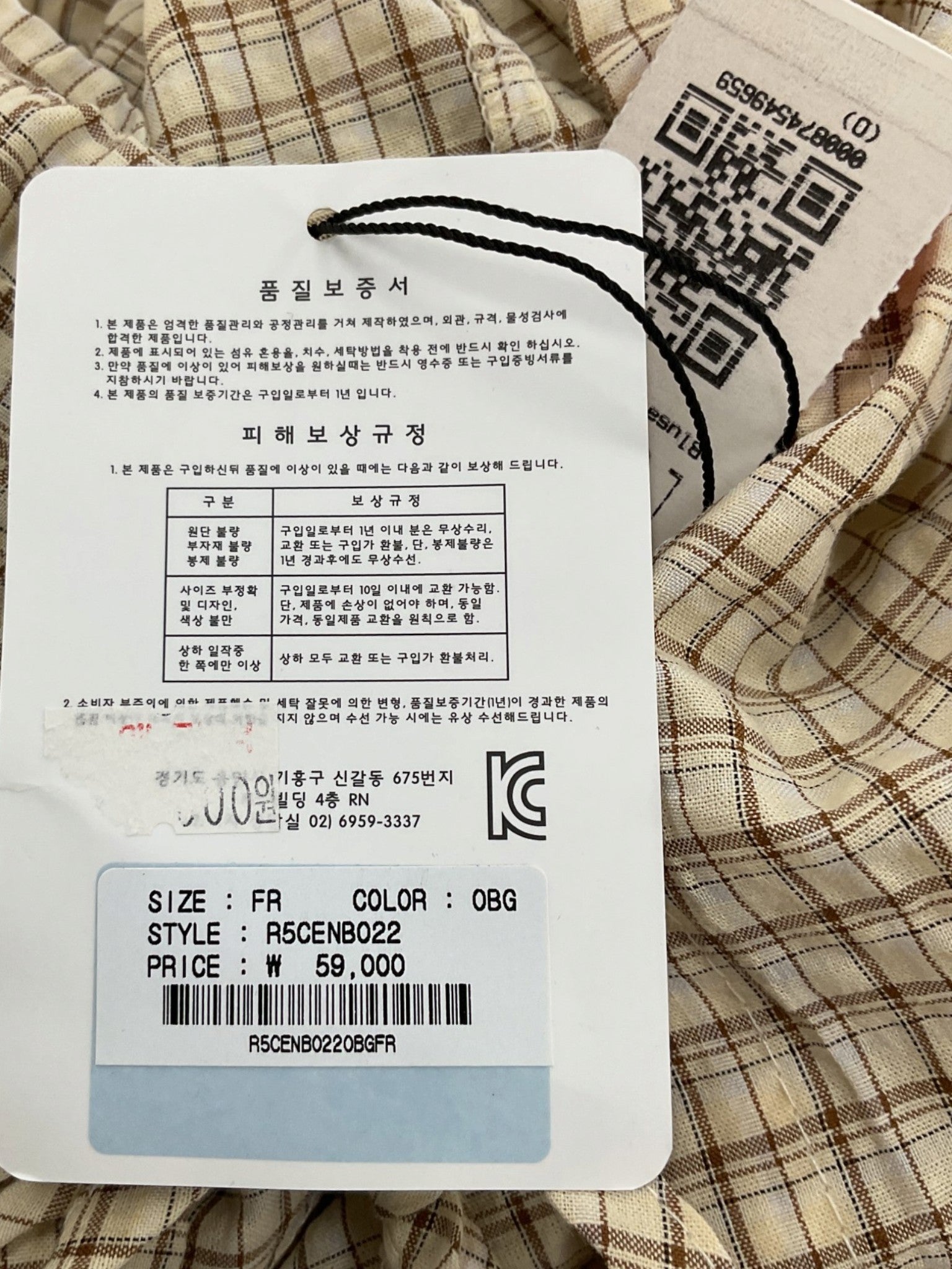 Blusa Talla única