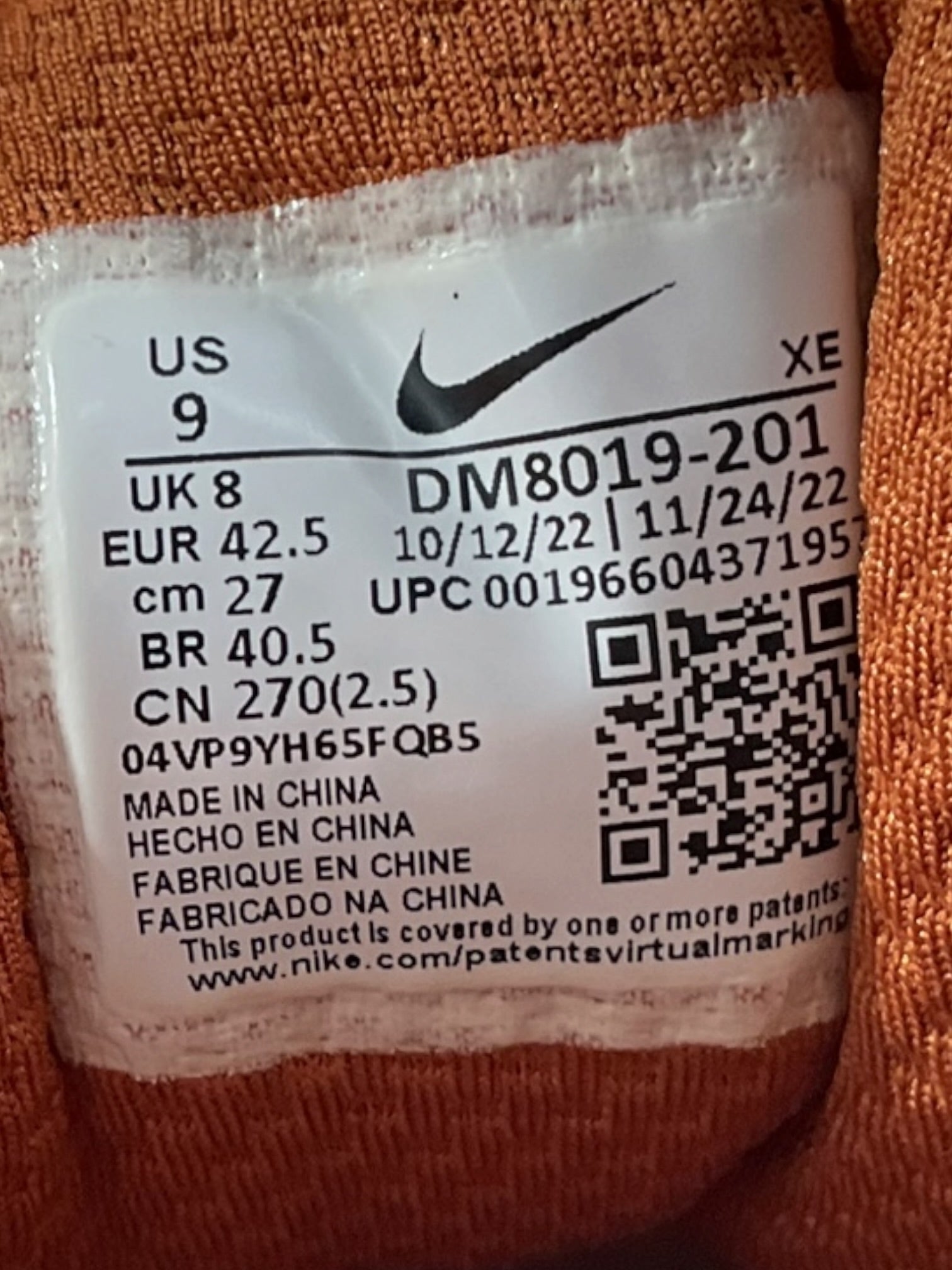 Tenis 9 (Nike)