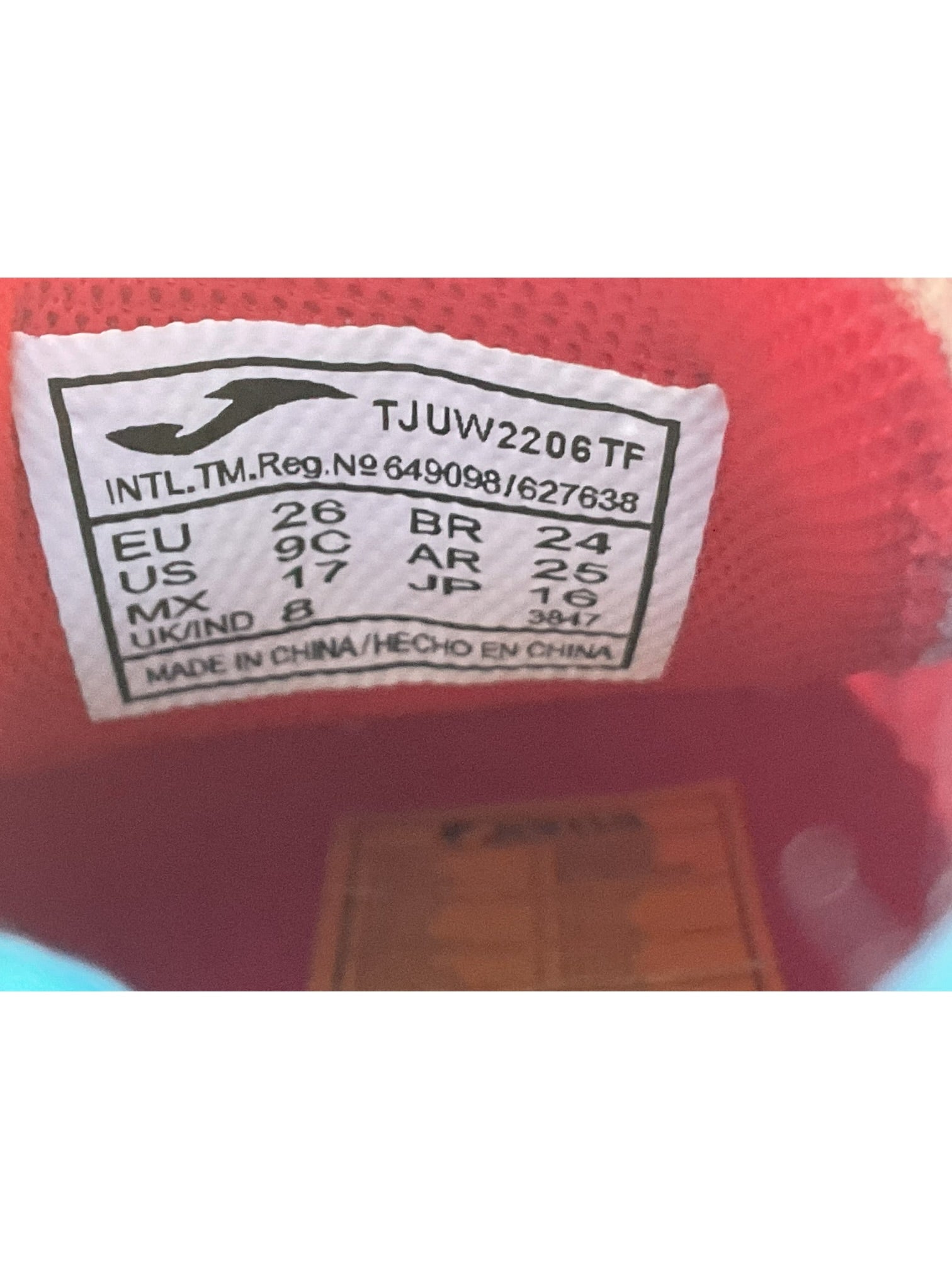 Tenis niño 9C (Joma)