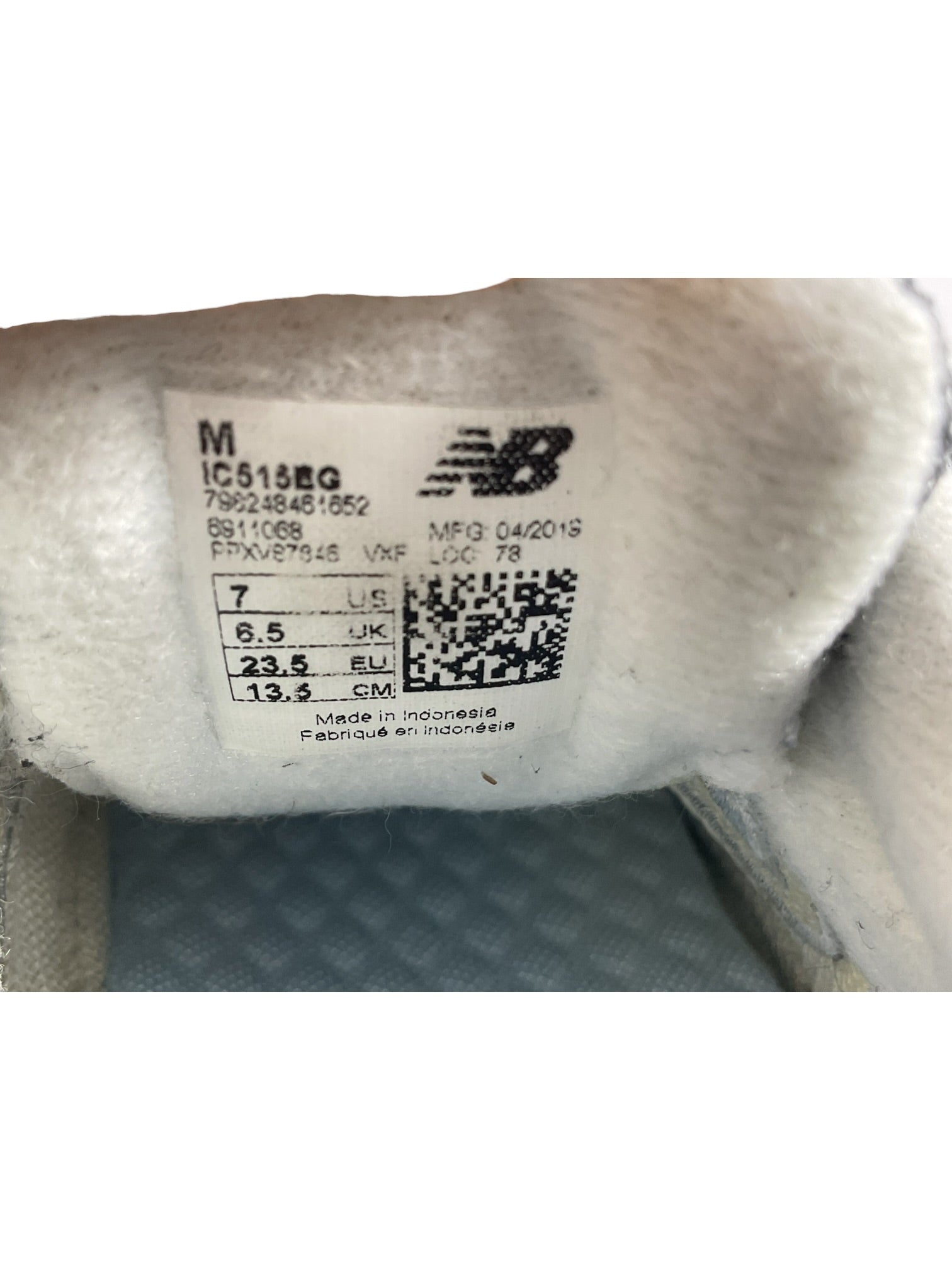 Tenis niño 7 (NEW BALANCE)